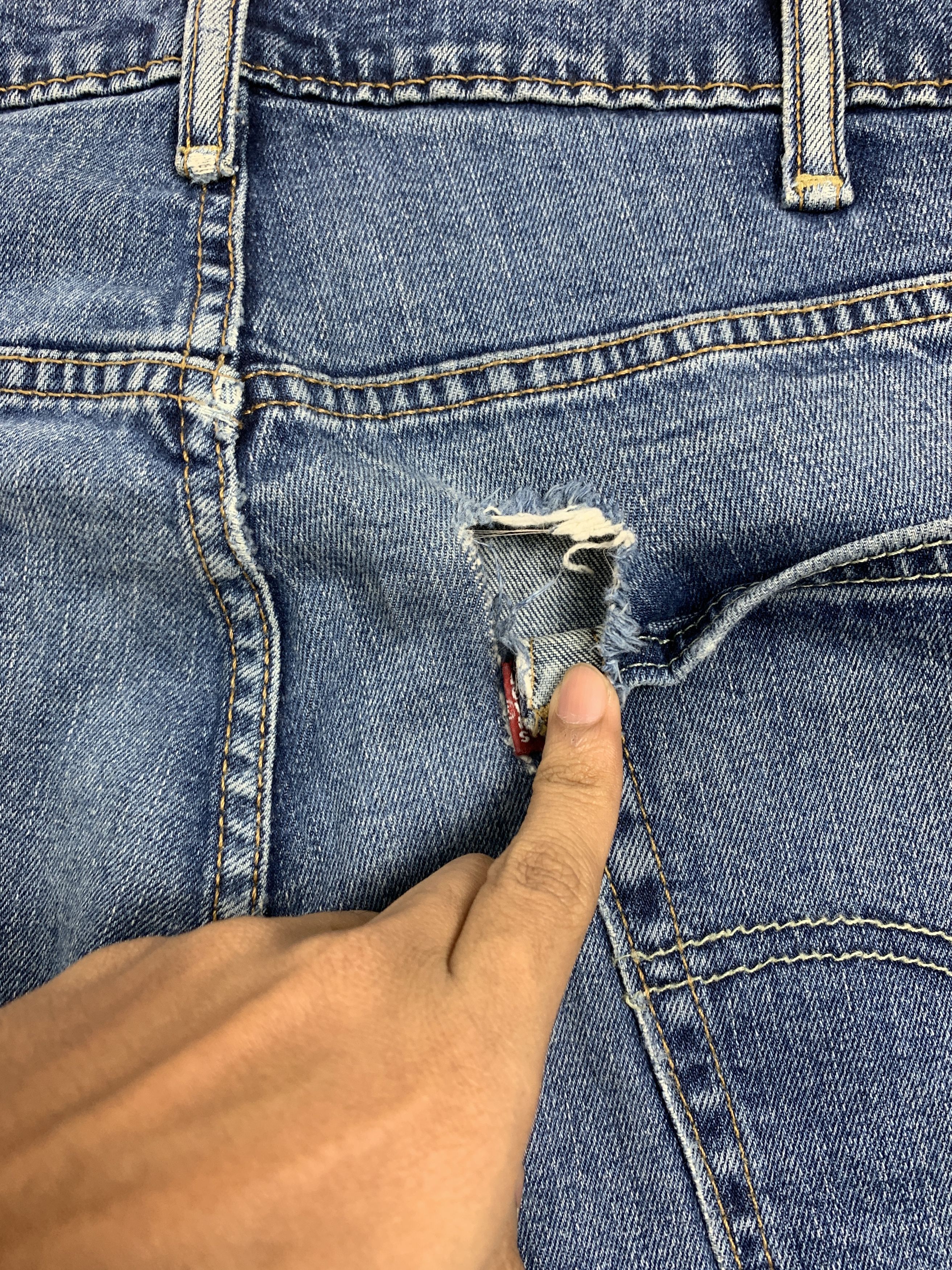Levi's Levis Vintage 559 Straight Cut Faded Blue Jeans Size US 42 / EU 58 - 9 Thumbnail