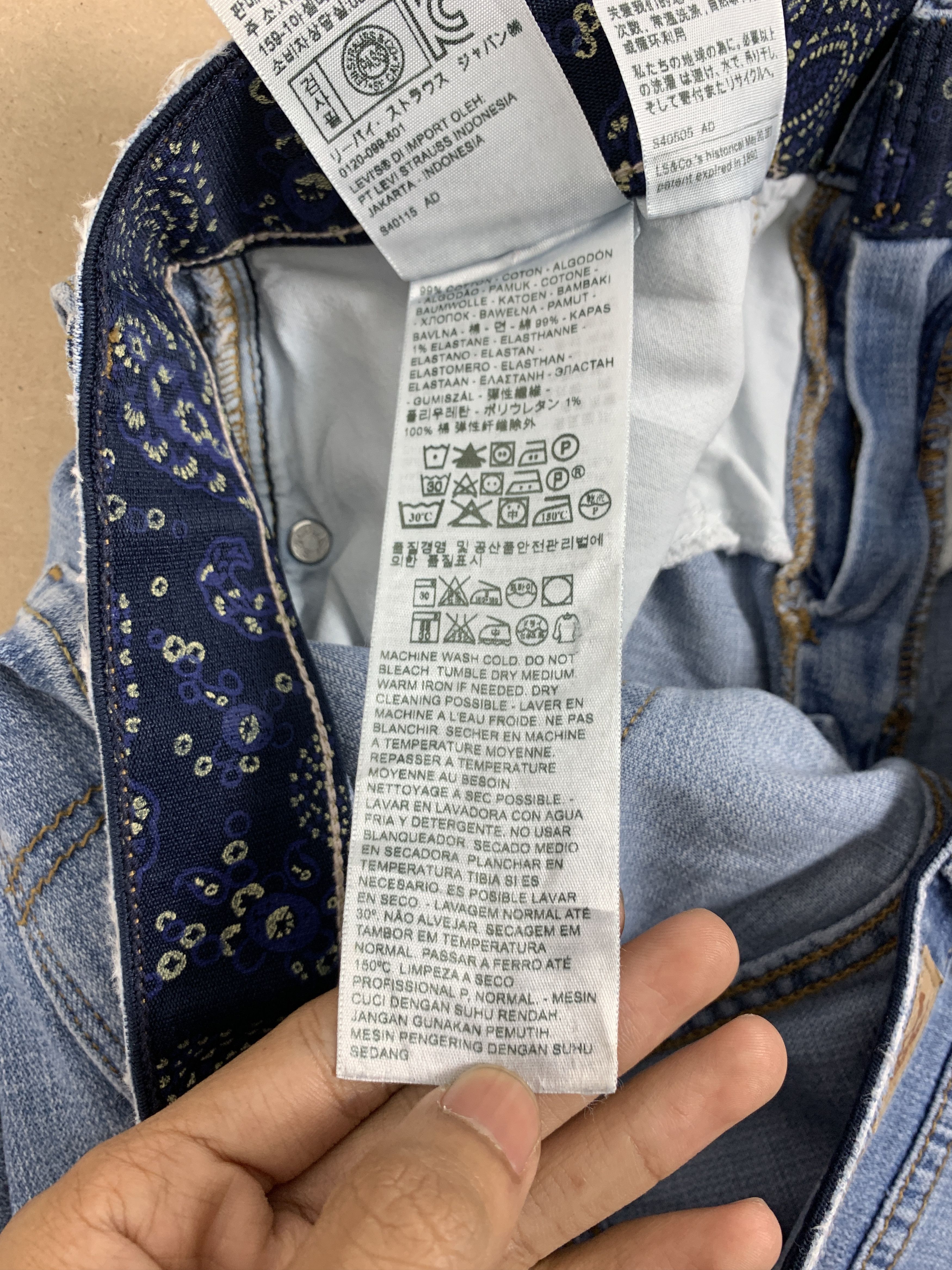 Levi's Vintage Levis 525 Straight Cut Mid Wash Jeans Size 32" / US 10 / IT 46 - 18 Thumbnail