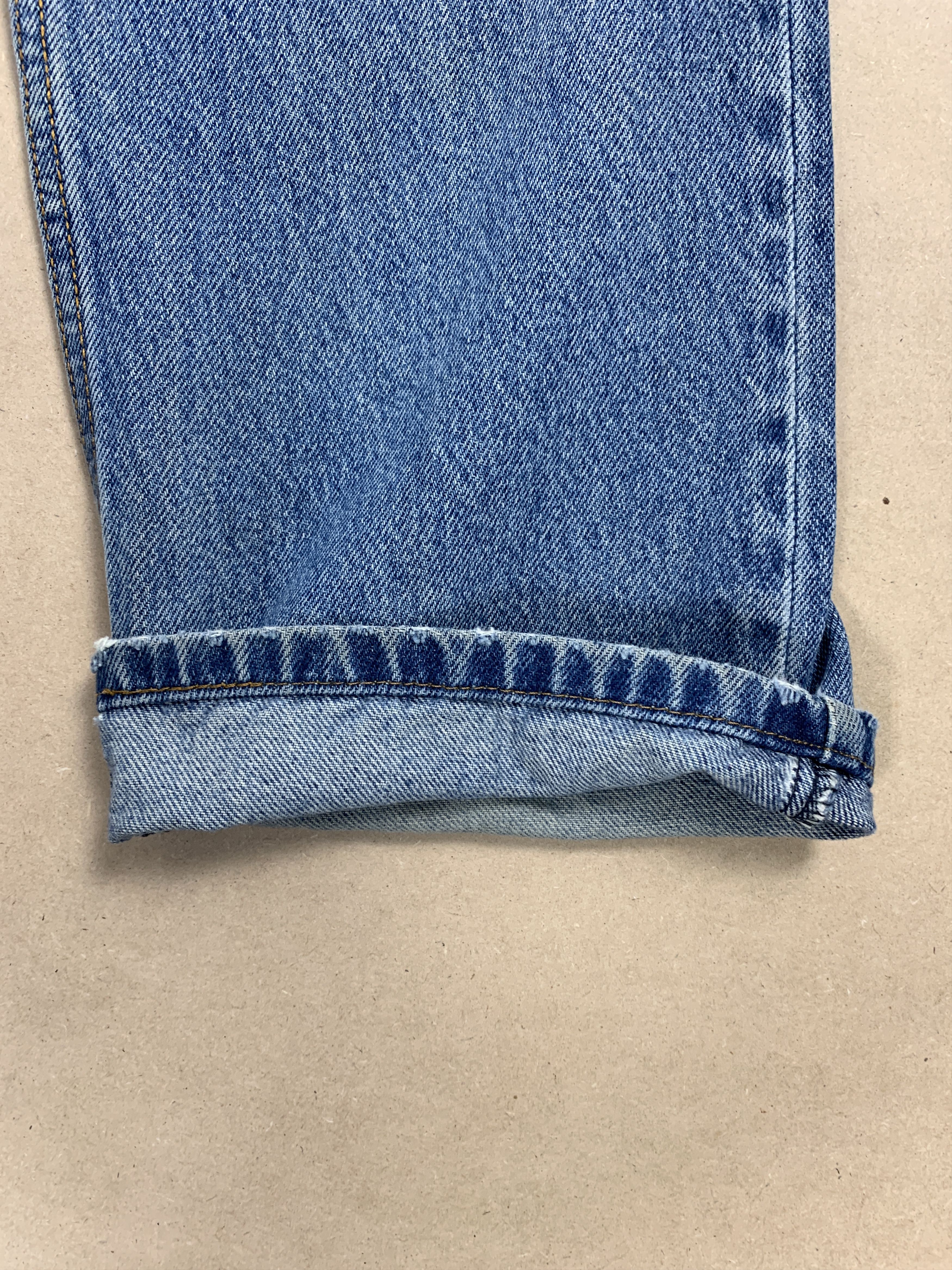 Levi's Vintage Levis 550 Straight Cut Faded Blue Jeans Size 24" / US 00 / IT 34 - 4 Thumbnail