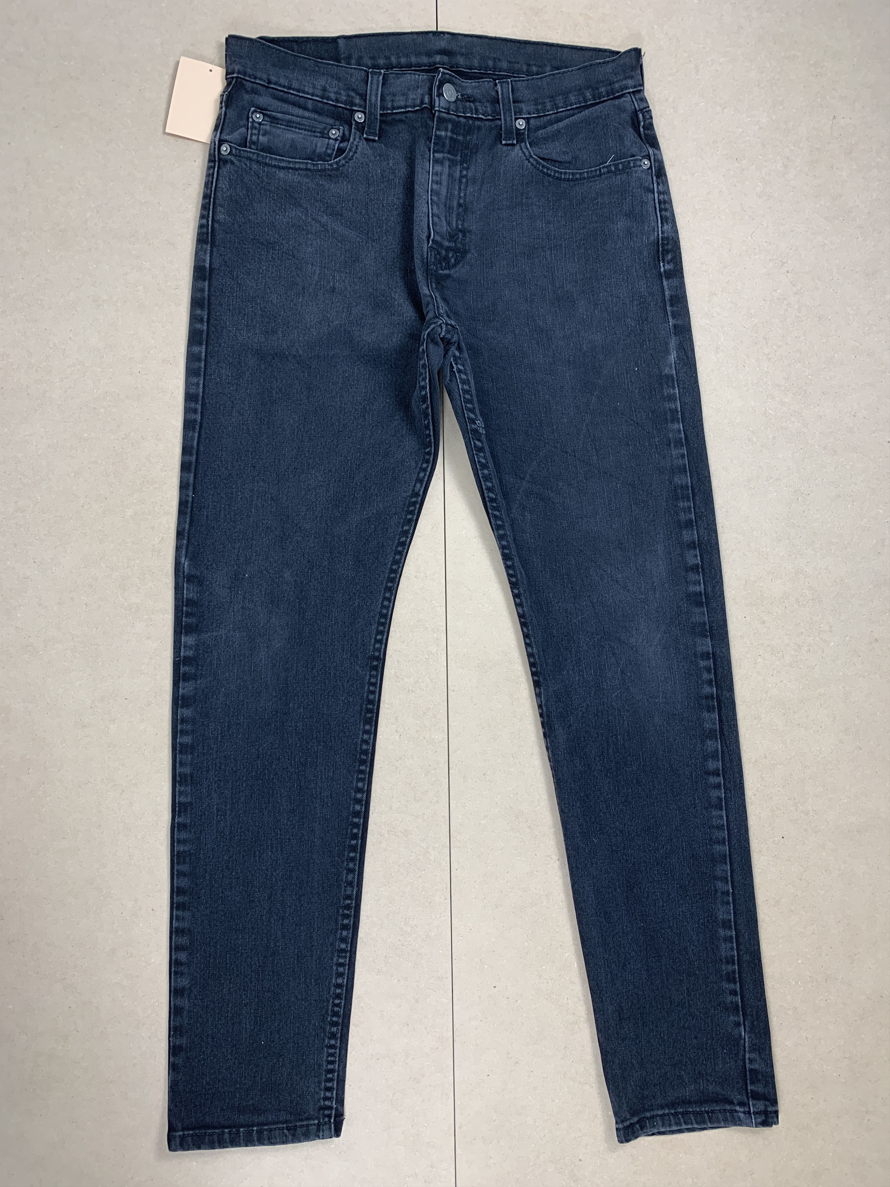 Levi's × Vintage Vintage Levis 512 Mid Skinny Black Jeans Size US 32 / EU 48 - 1 Thumbnail