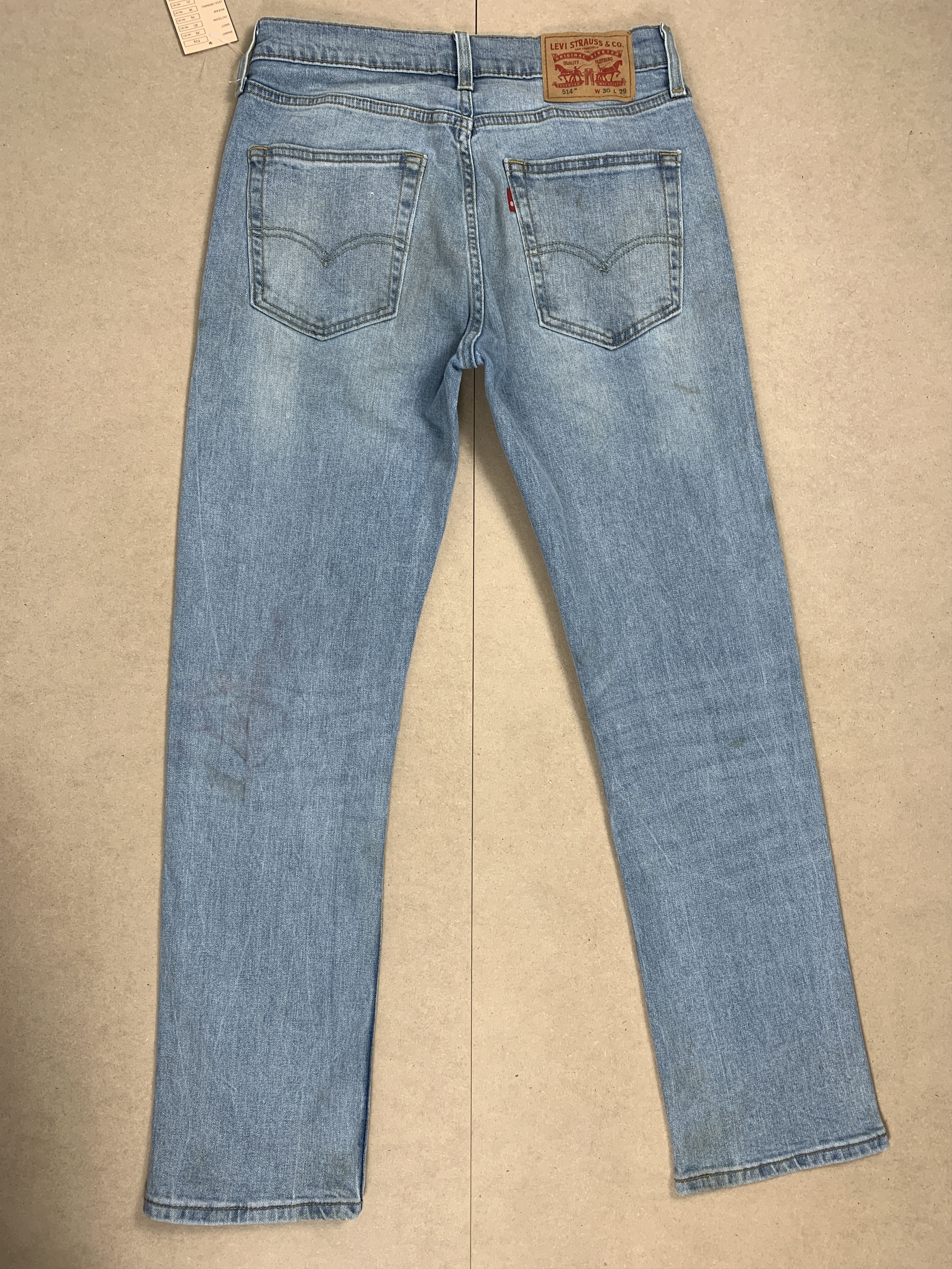 Levi's Vintage Levis 514 Straight Faded Jeans P0265 Size US 28 / EU 44 - 5 Thumbnail