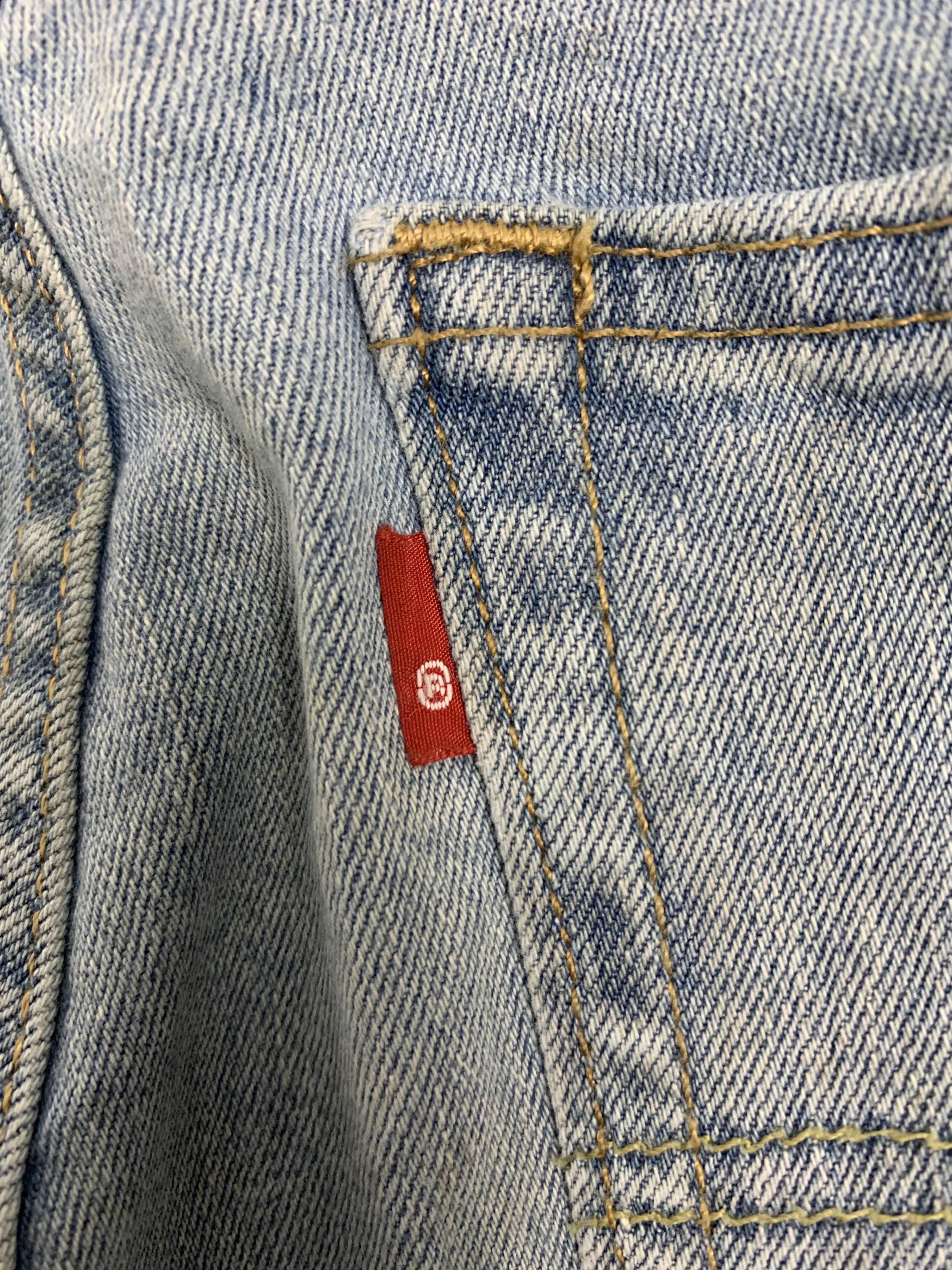 Levi's Vintage Levis 514 Straight Faded Jeans P0265 Size US 28 / EU 44 - 8 Thumbnail