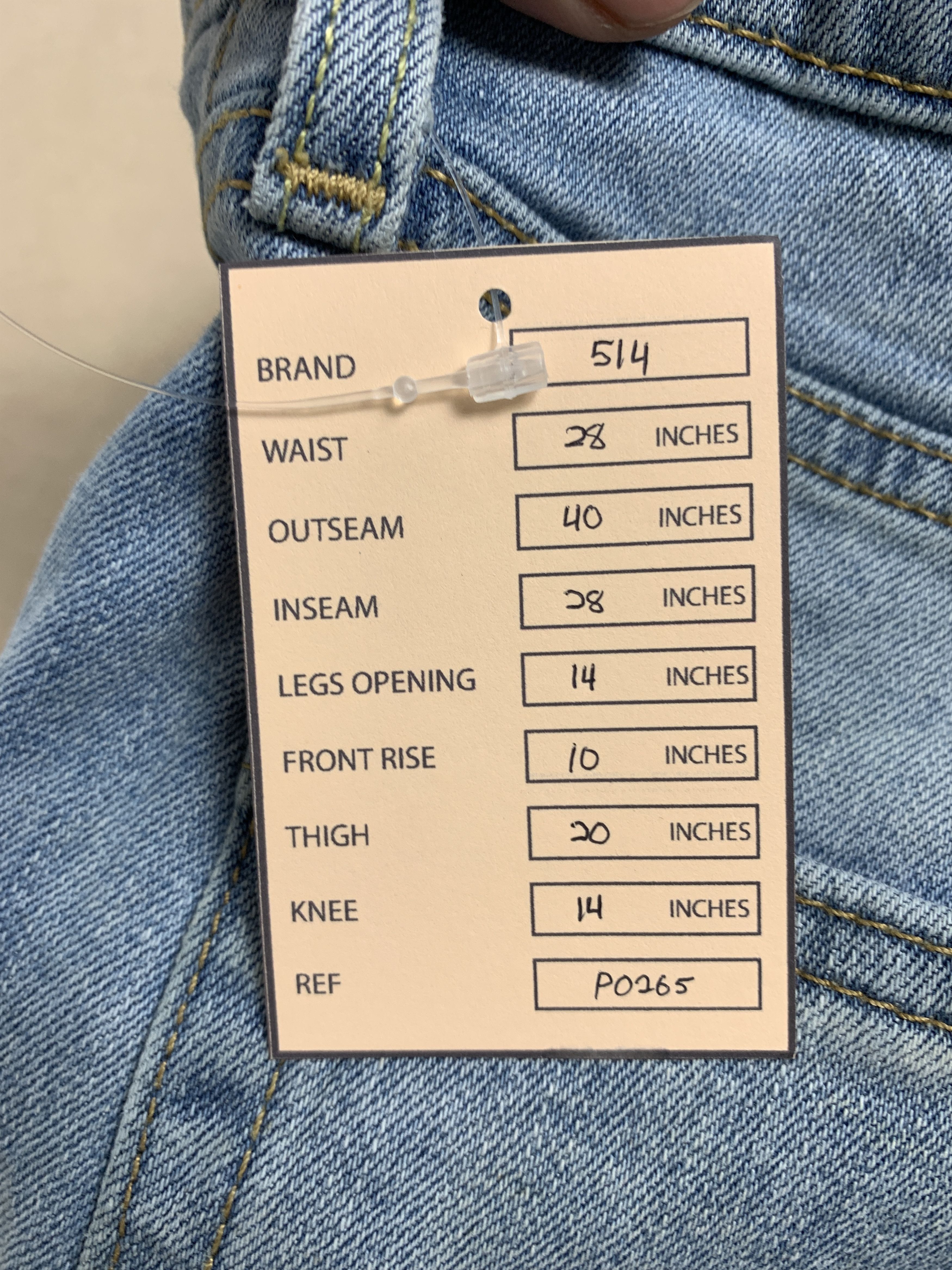 Levi's Vintage Levis 514 Straight Faded Jeans P0265 Size US 28 / EU 44 - 19 Thumbnail