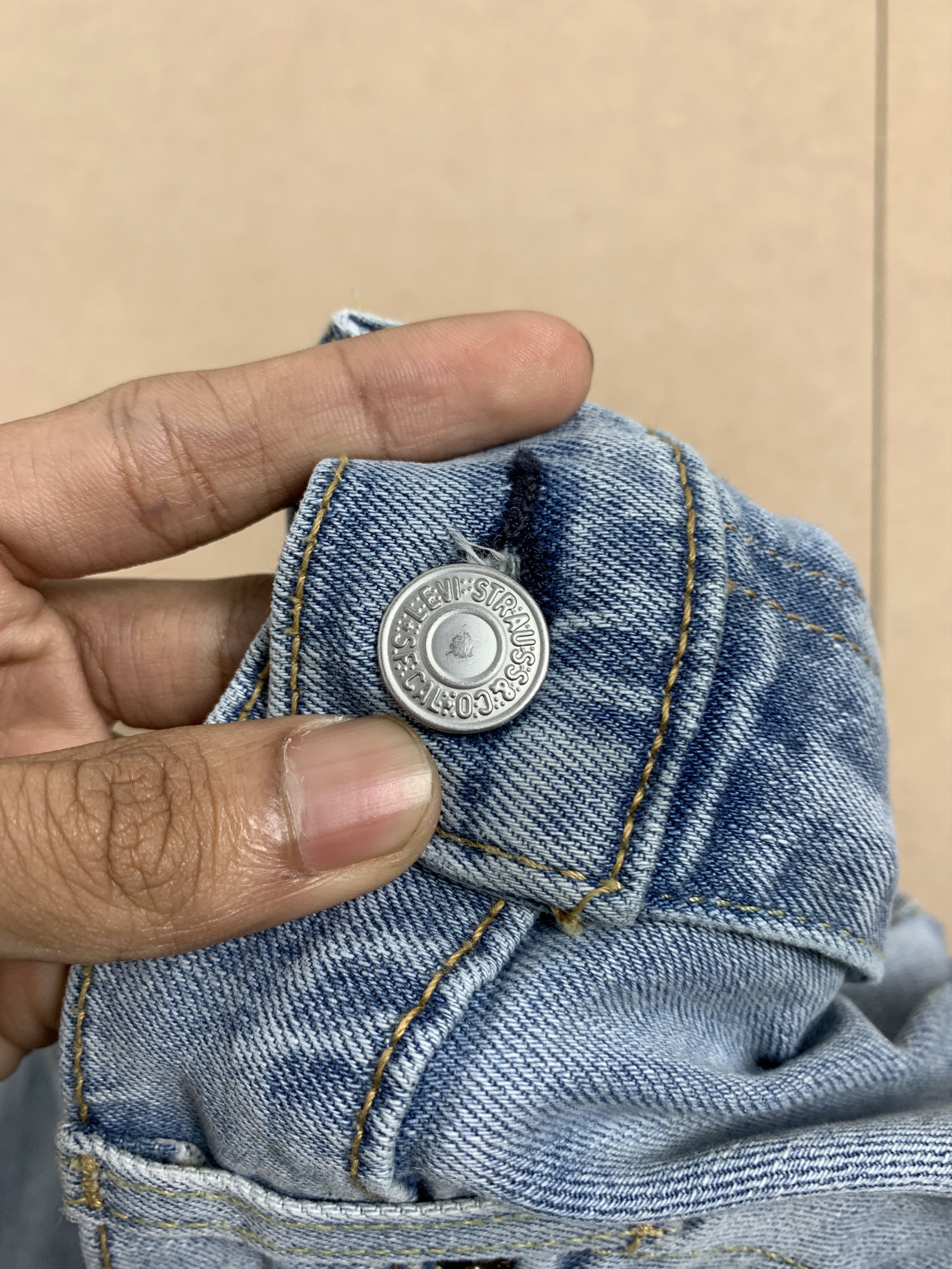 Levi's Vintage Levis 514 Straight Faded Jeans P0265 Size US 28 / EU 44 - 17 Thumbnail