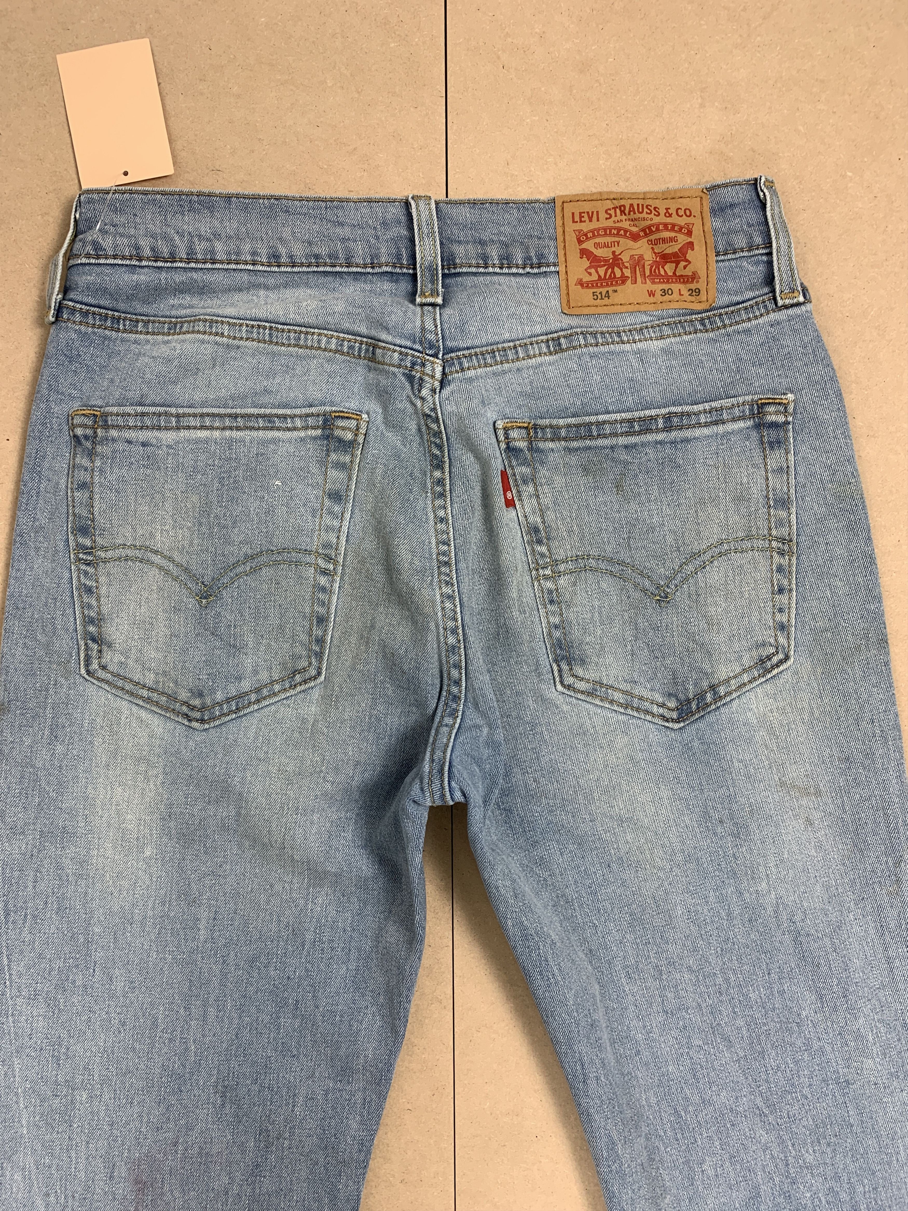 Levi's Vintage Levis 514 Straight Faded Jeans P0265 Size US 28 / EU 44 - 6 Thumbnail