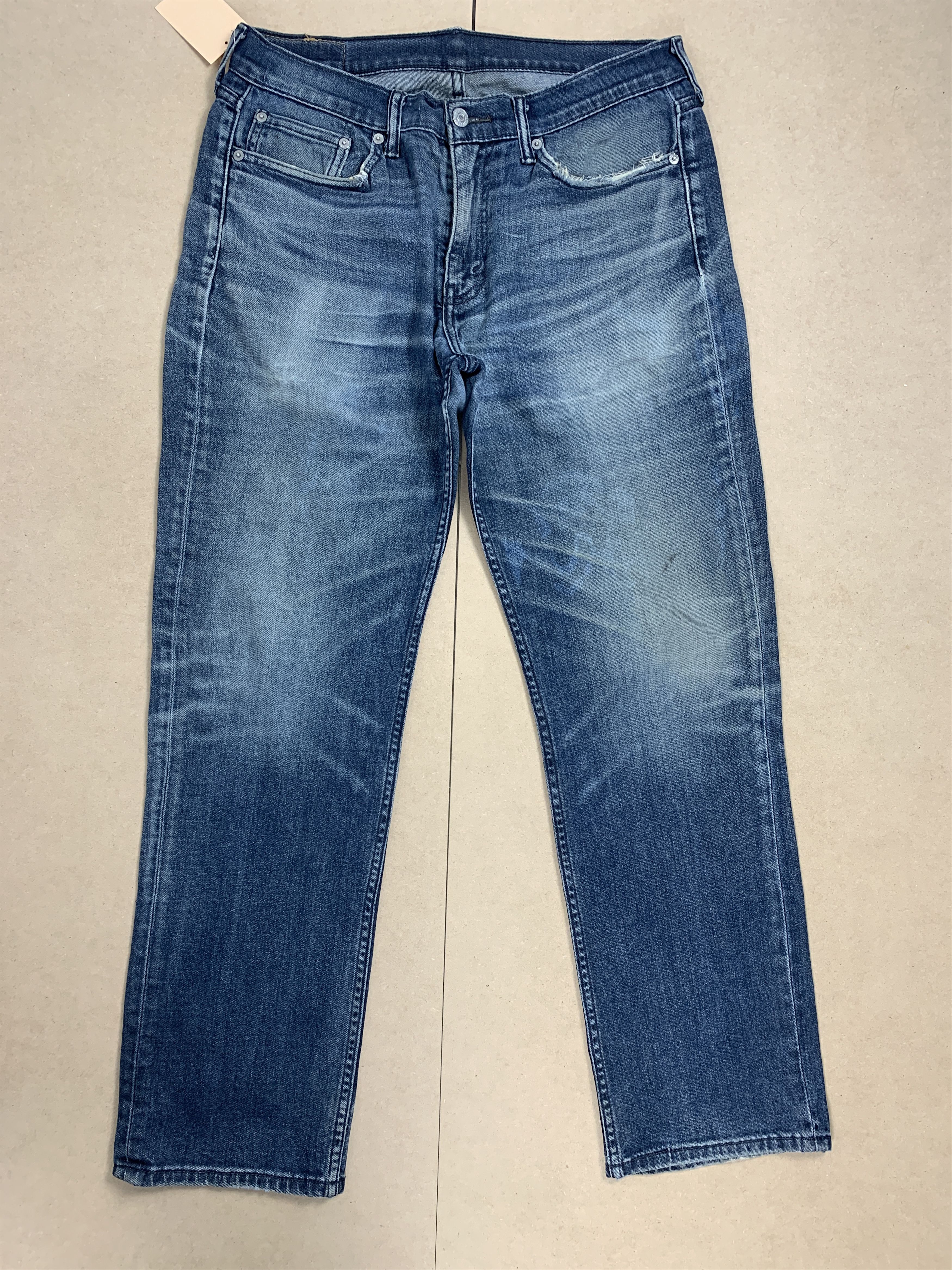 Levi's × Vintage Vintage Levis Straight Cut Faded Blue Jeans Size US 34 / EU 50 - 1 Thumbnail