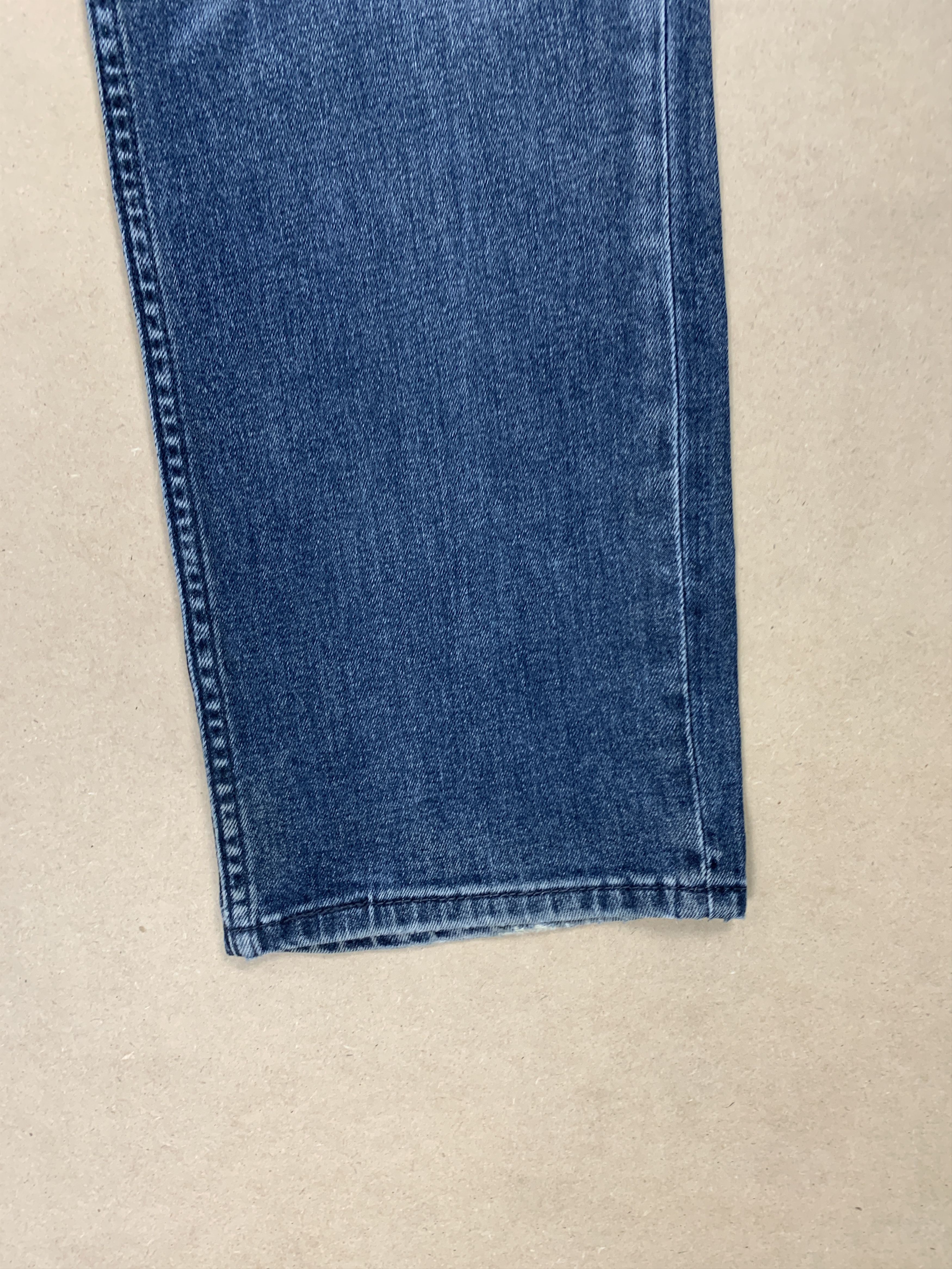 Levi's × Vintage Vintage Levis Straight Cut Faded Blue Jeans Size US 34 / EU 50 - 5 Thumbnail