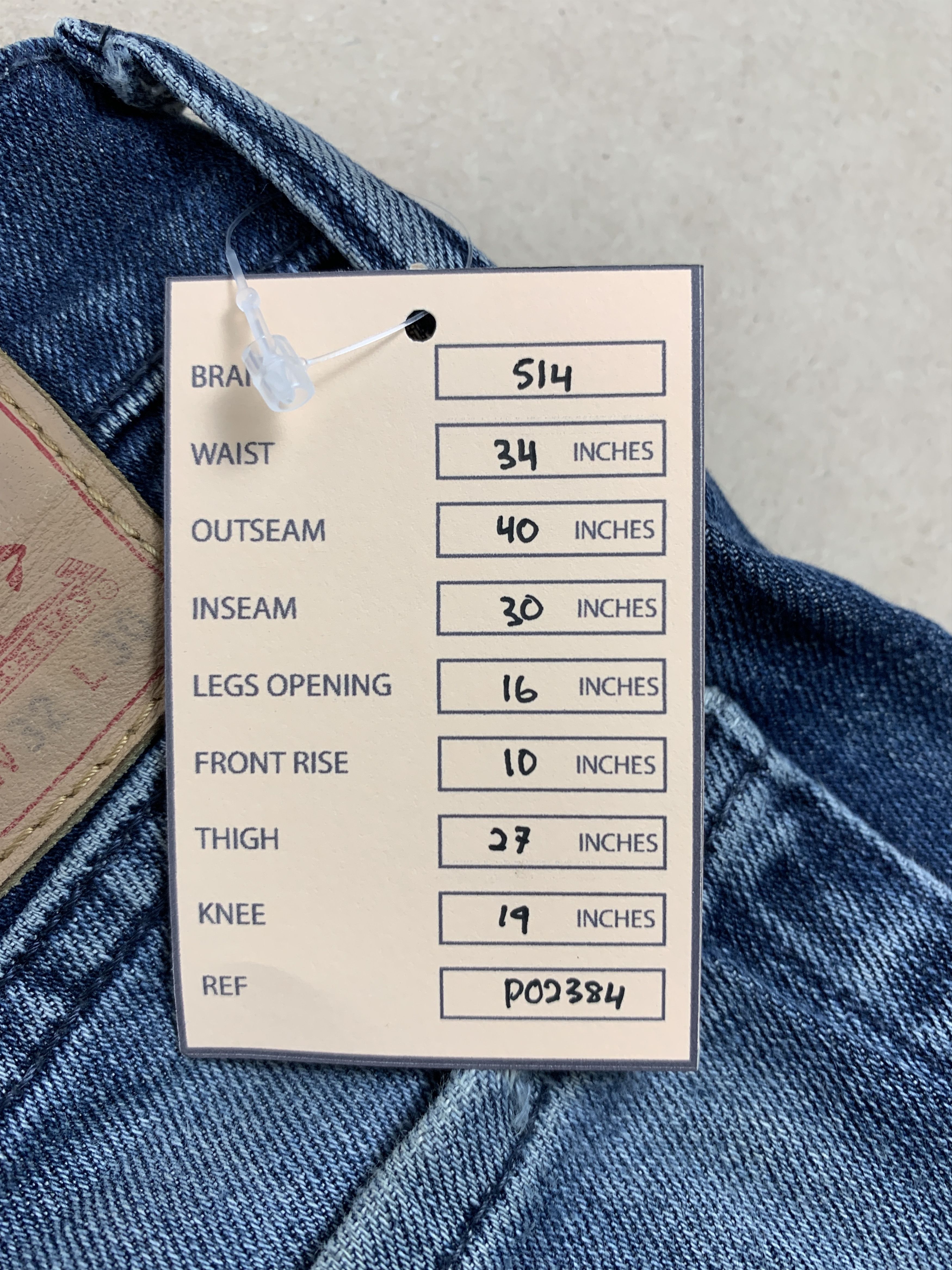 Levi's × Vintage Vintage Levis Straight Cut Faded Blue Jeans Size US 34 / EU 50 - 22 Thumbnail