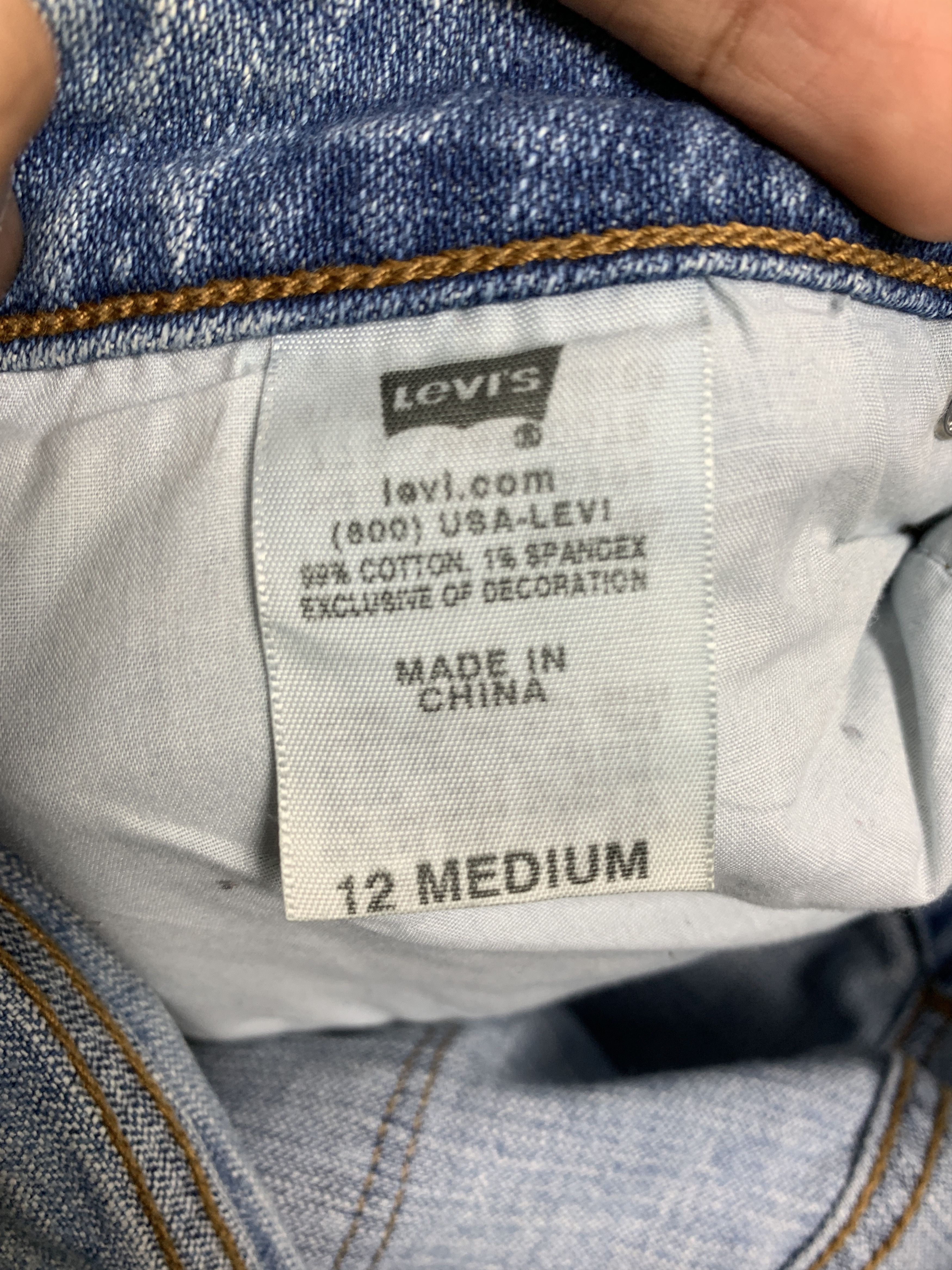 Levi's Vintage Levis 545 Boot Cut Faded Blue Jeans P0311 Size 32" / US 10 / IT 46 - 12 Thumbnail