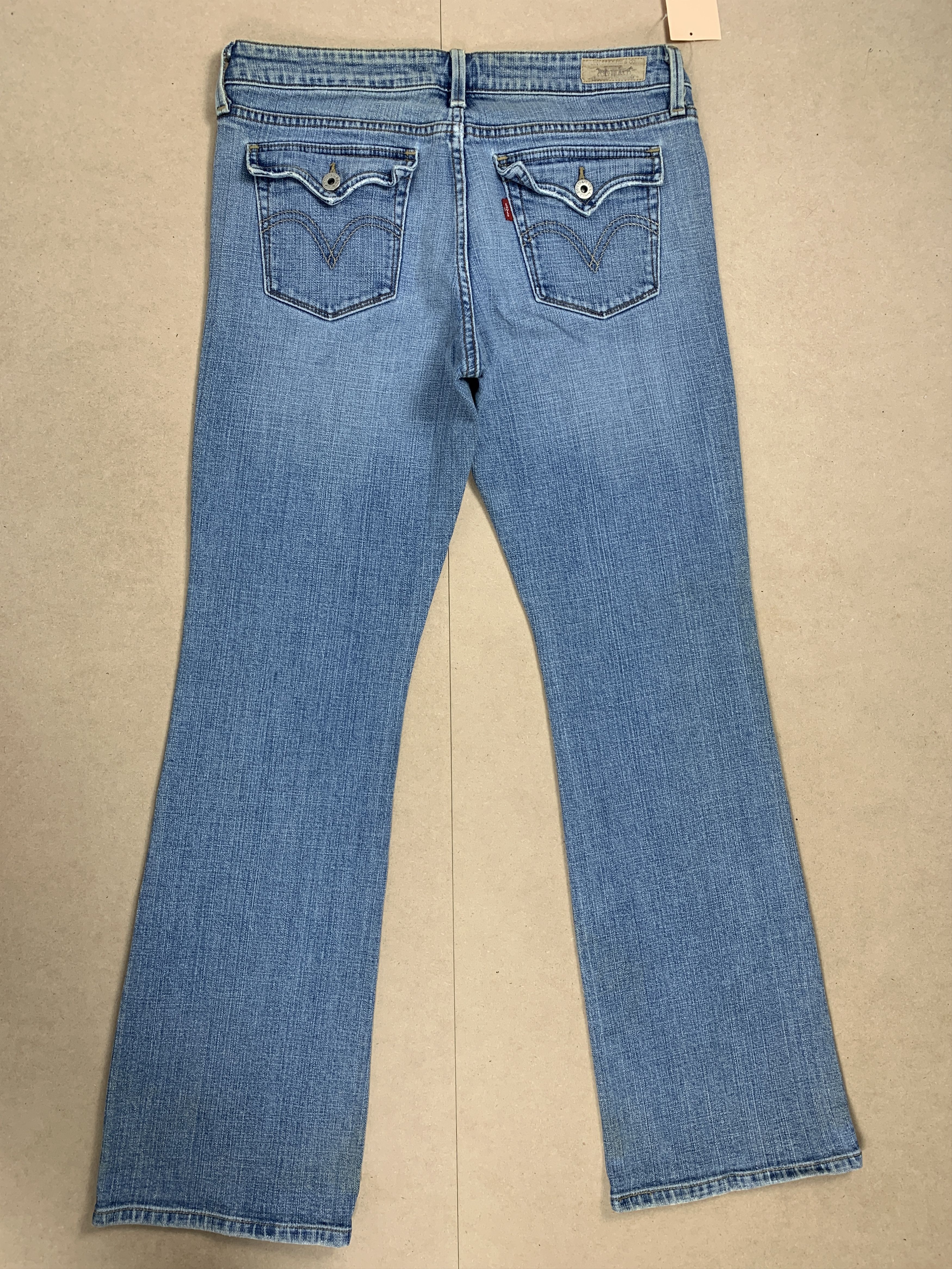 Levi's Vintage Levis 545 Boot Cut Faded Blue Jeans P0311 Size 32" / US 10 / IT 46 - 6 Thumbnail