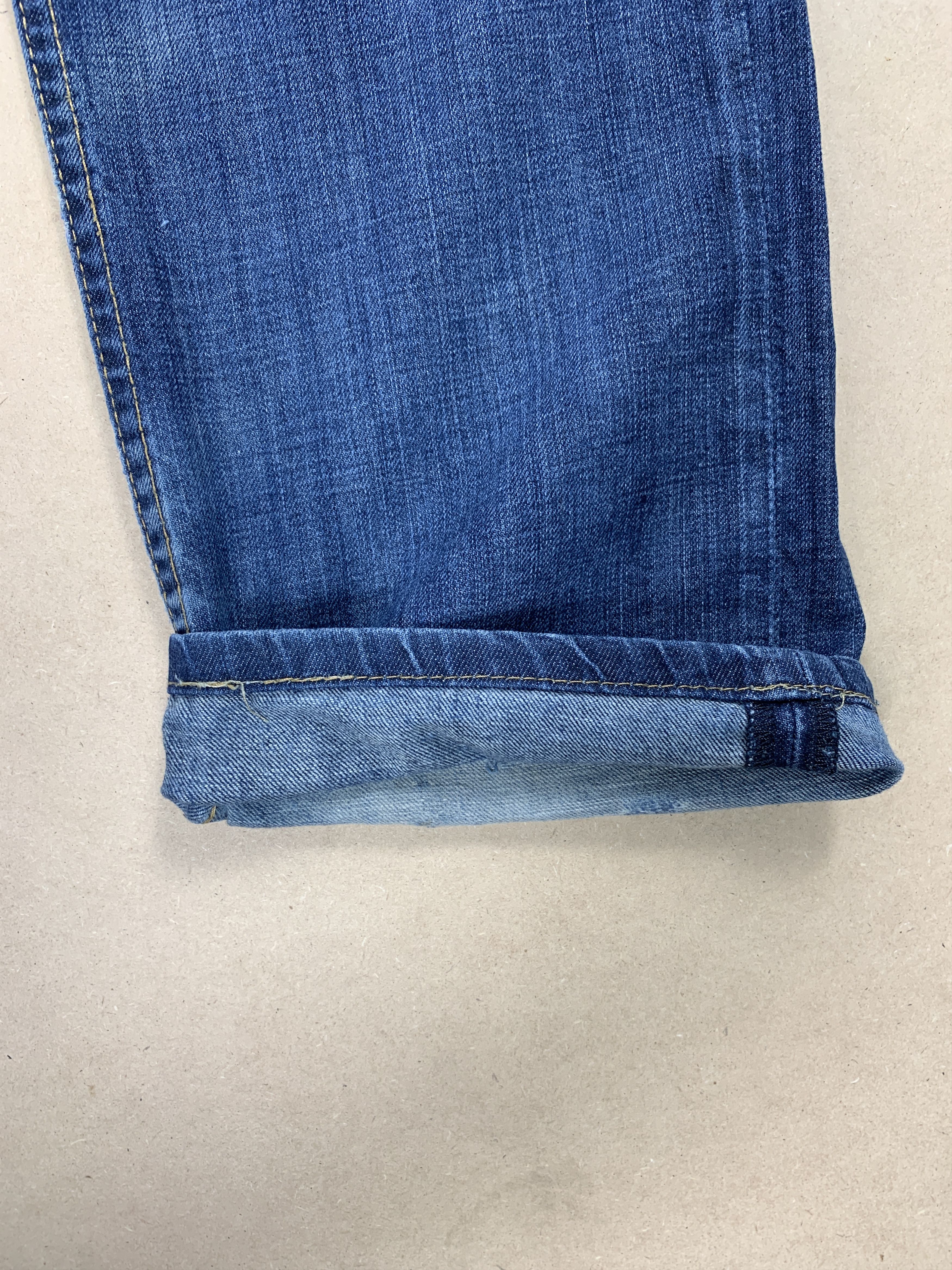 Levi's × Vintage Vintage Levis 514 Straight Cut Faded Blue Jeans Size US 36 / EU 52 - 5 Thumbnail