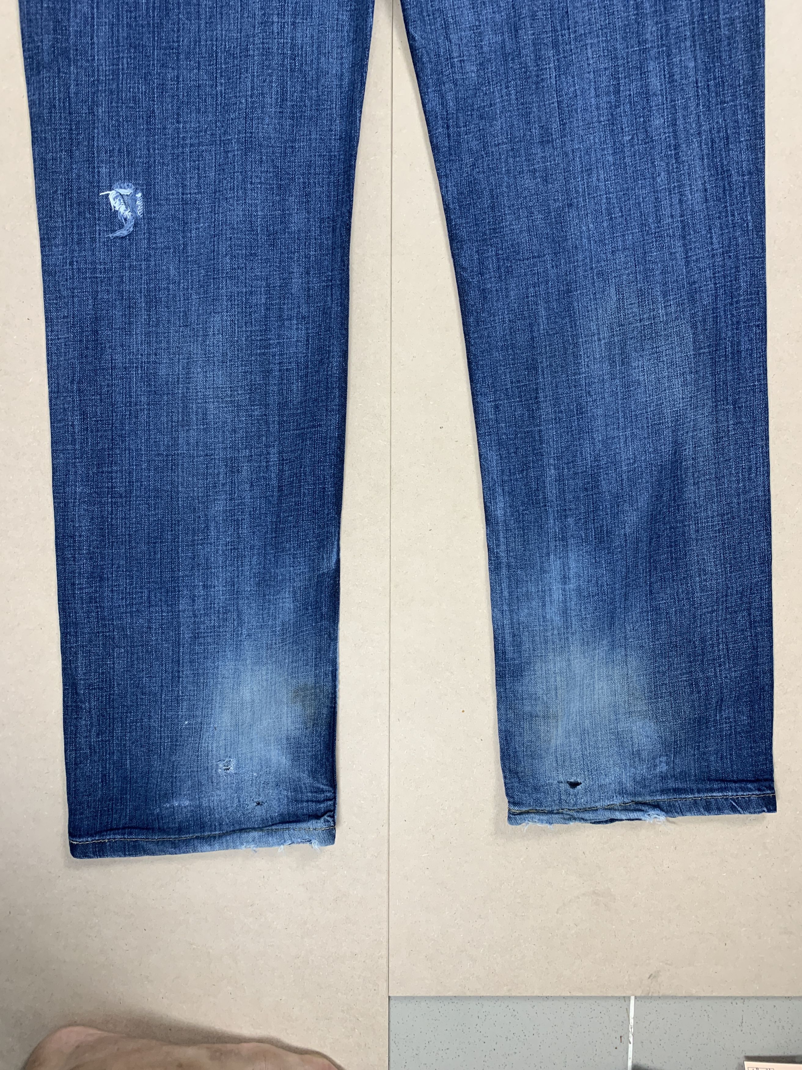 Levi's × Vintage Vintage Levis 514 Straight Cut Faded Blue Jeans Size US 36 / EU 52 - 9 Thumbnail