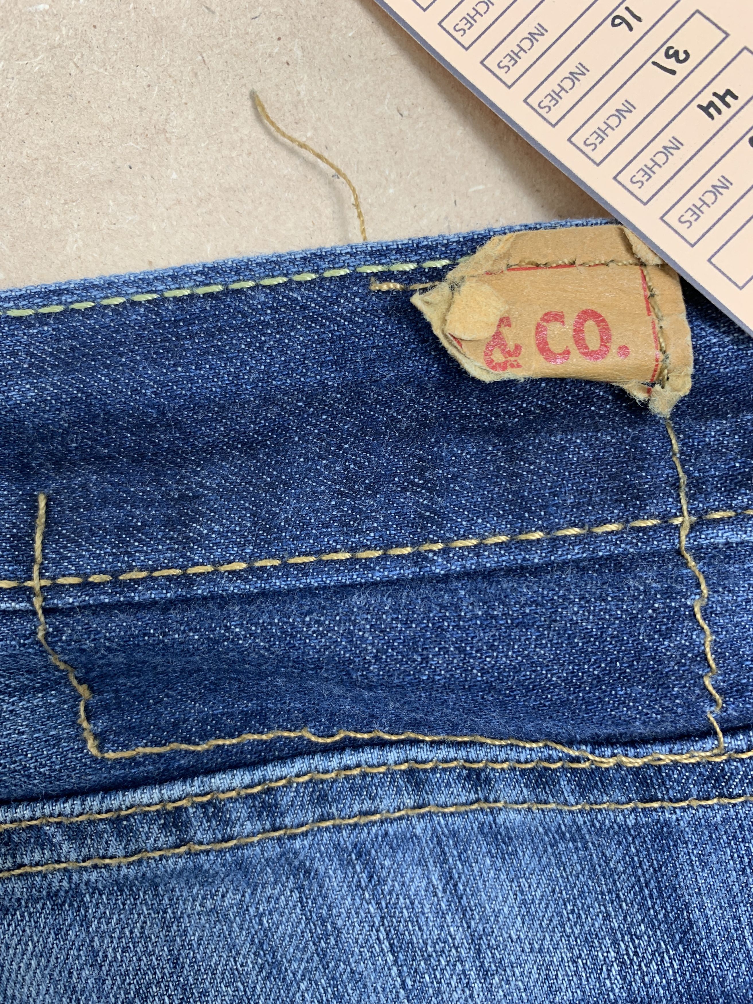 Levi's × Vintage Vintage Levis 514 Straight Cut Faded Blue Jeans Size US 36 / EU 52 - 10 Thumbnail