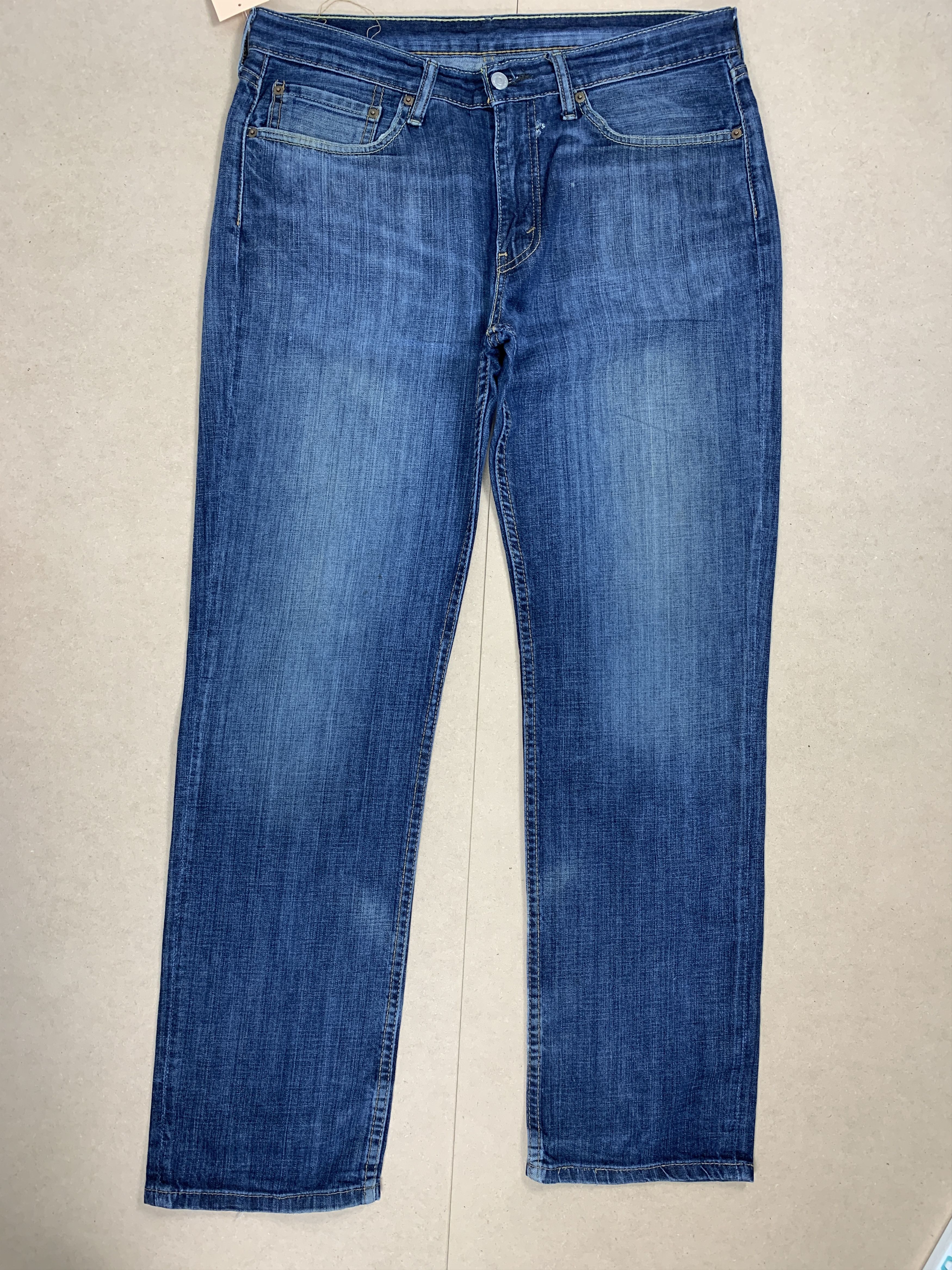 Levi's × Vintage Vintage Levis 514 Straight Cut Faded Blue Jeans Size US 36 / EU 52 - 1 Thumbnail
