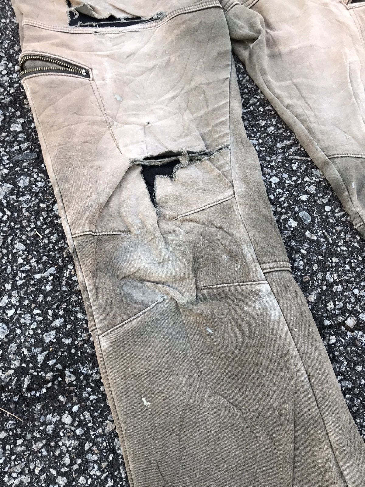 Japanese Brand Style❗️Fieldcore Distressed 2 Layer Stretchable Cargo Pants Size US 34 / EU 50 - 5 Thumbnail