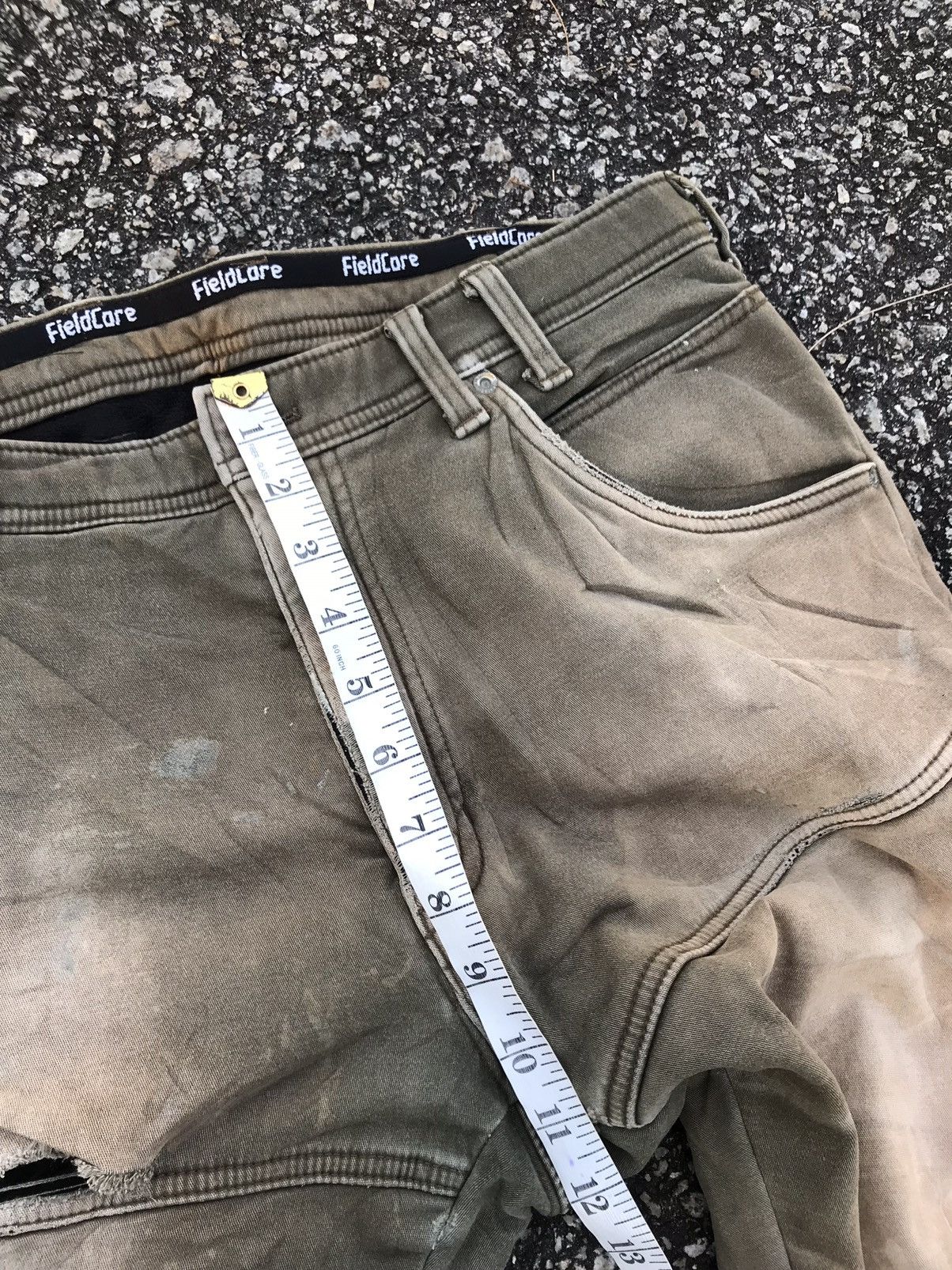 Japanese Brand Style❗️Fieldcore Distressed 2 Layer Stretchable Cargo Pants Size US 34 / EU 50 - 25 Thumbnail