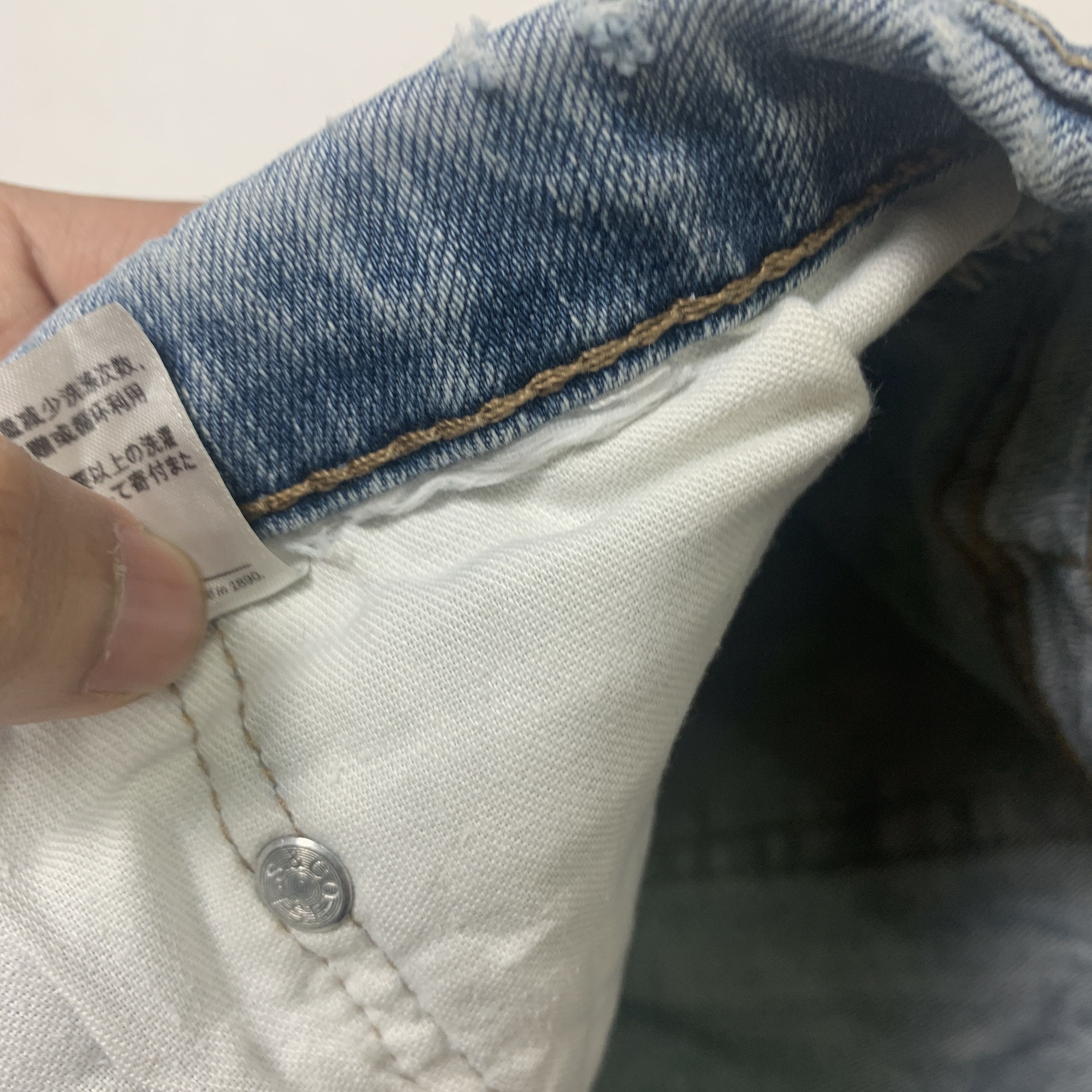 Levi's Vintage LEVI'S Flared Bootcut Distressed Jeans P0030 Size US 34 / EU 50 - 14 Thumbnail