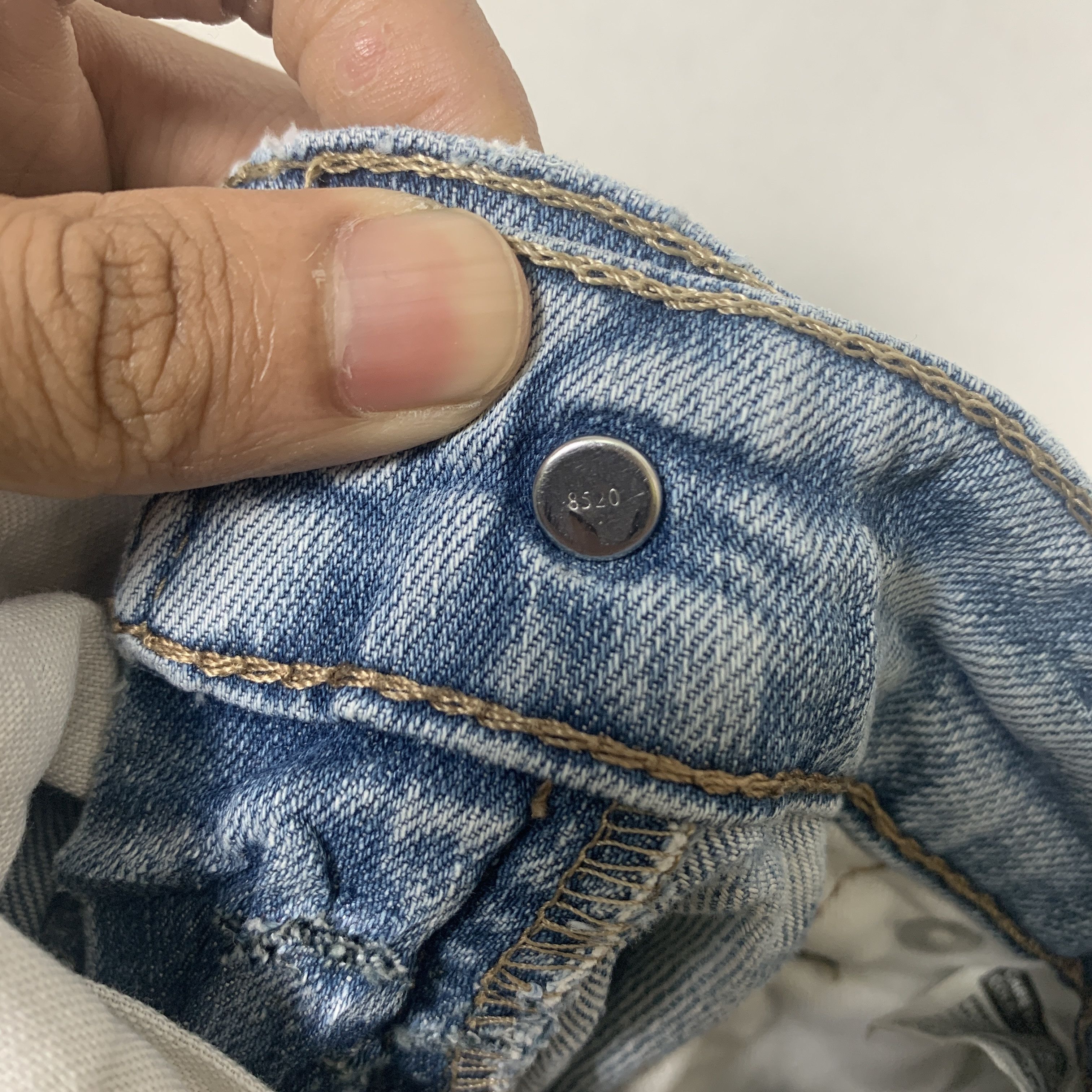 Levi's Vintage LEVI'S Flared Bootcut Distressed Jeans P0030 Size US 34 / EU 50 - 15 Thumbnail