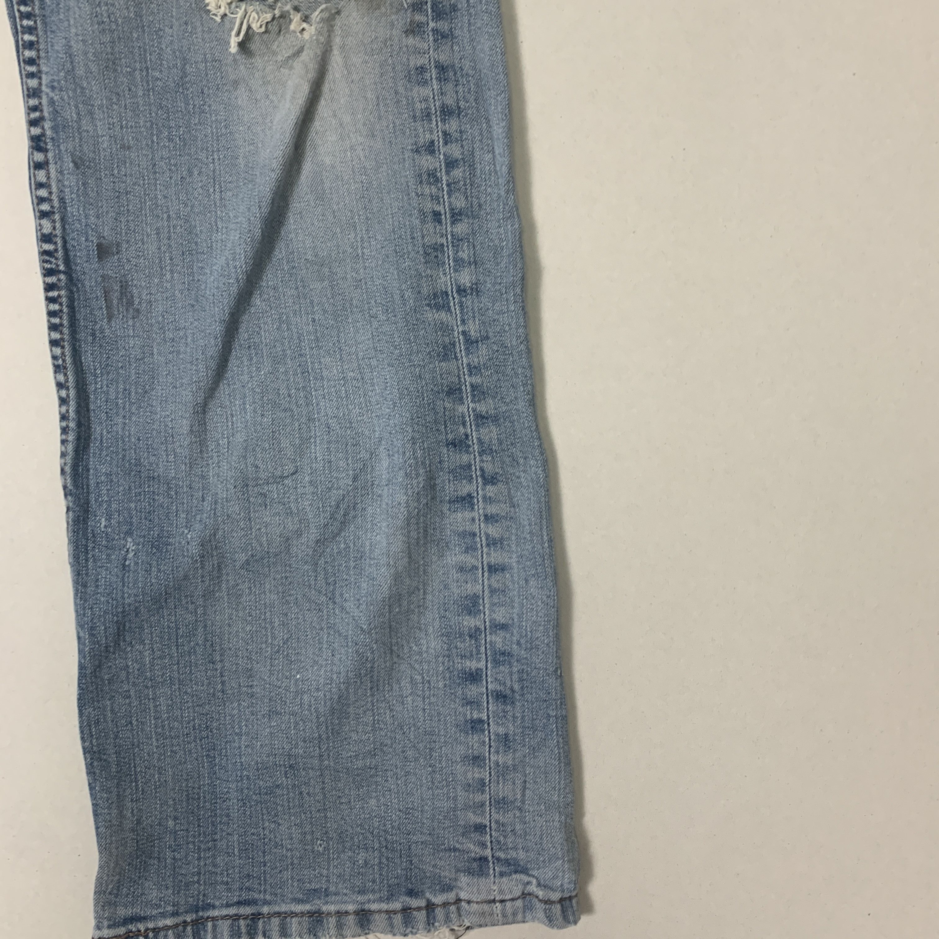 Levi's Vintage LEVI'S Flared Bootcut Distressed Jeans P0030 Size US 34 / EU 50 - 7 Thumbnail
