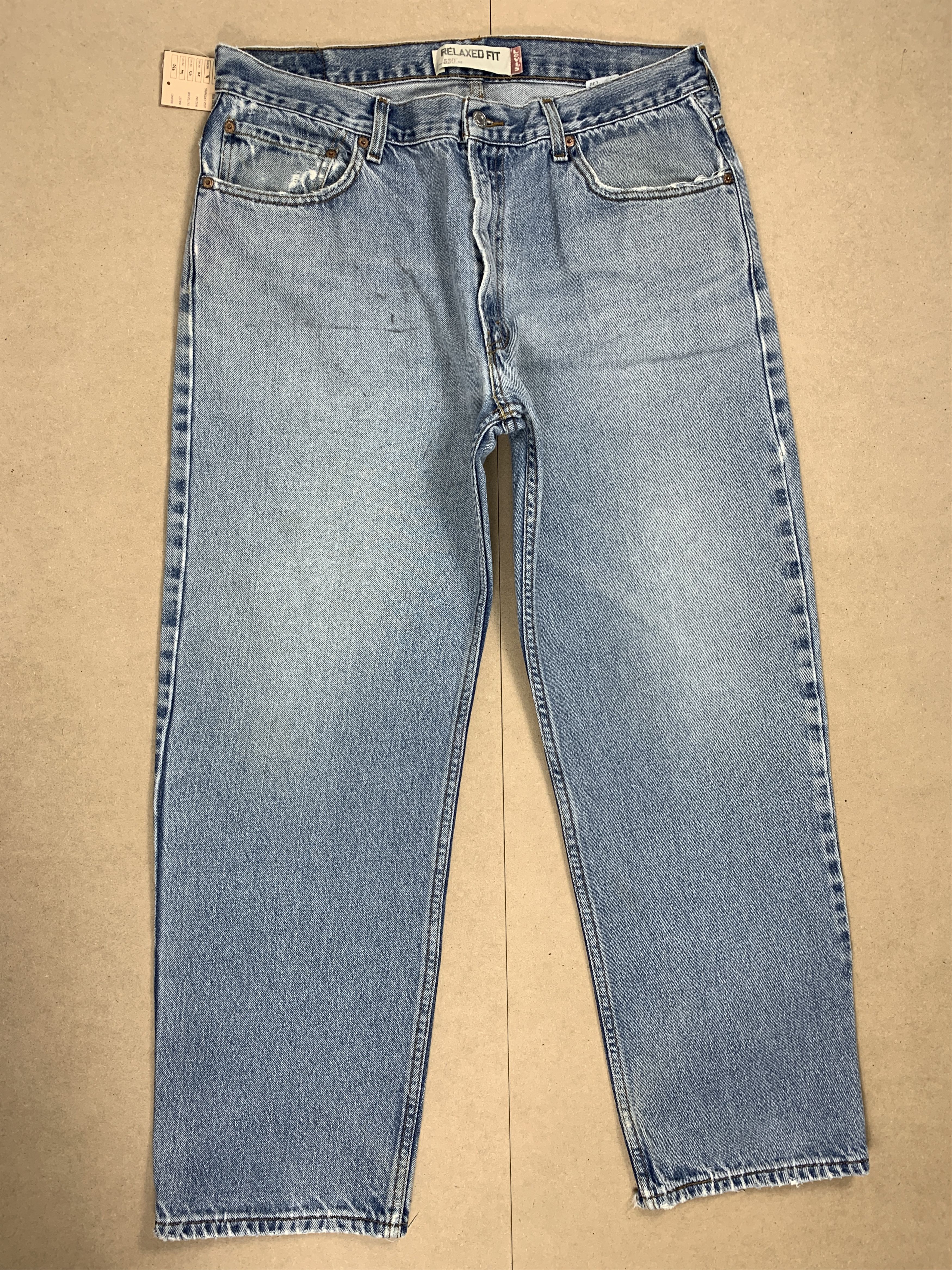 Levi's Vintage Levis 550 Straight Cut Mid Wash Jeans Size US 34 / EU 50 - 1 Thumbnail