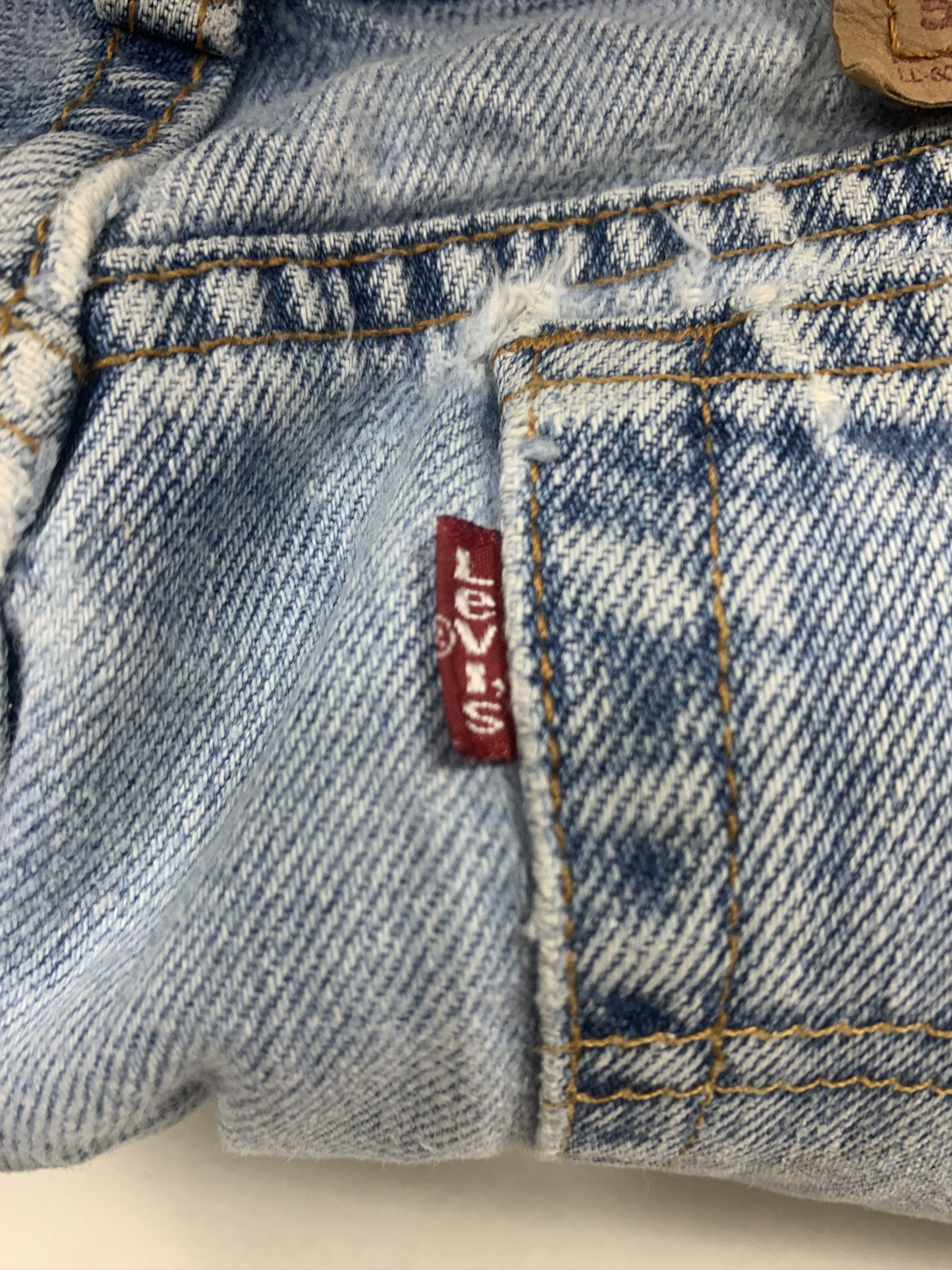 Levi's × Vintage Vintage Levis 560 Blue Denim Jeans Size US 34 / EU 50 - 9 Thumbnail
