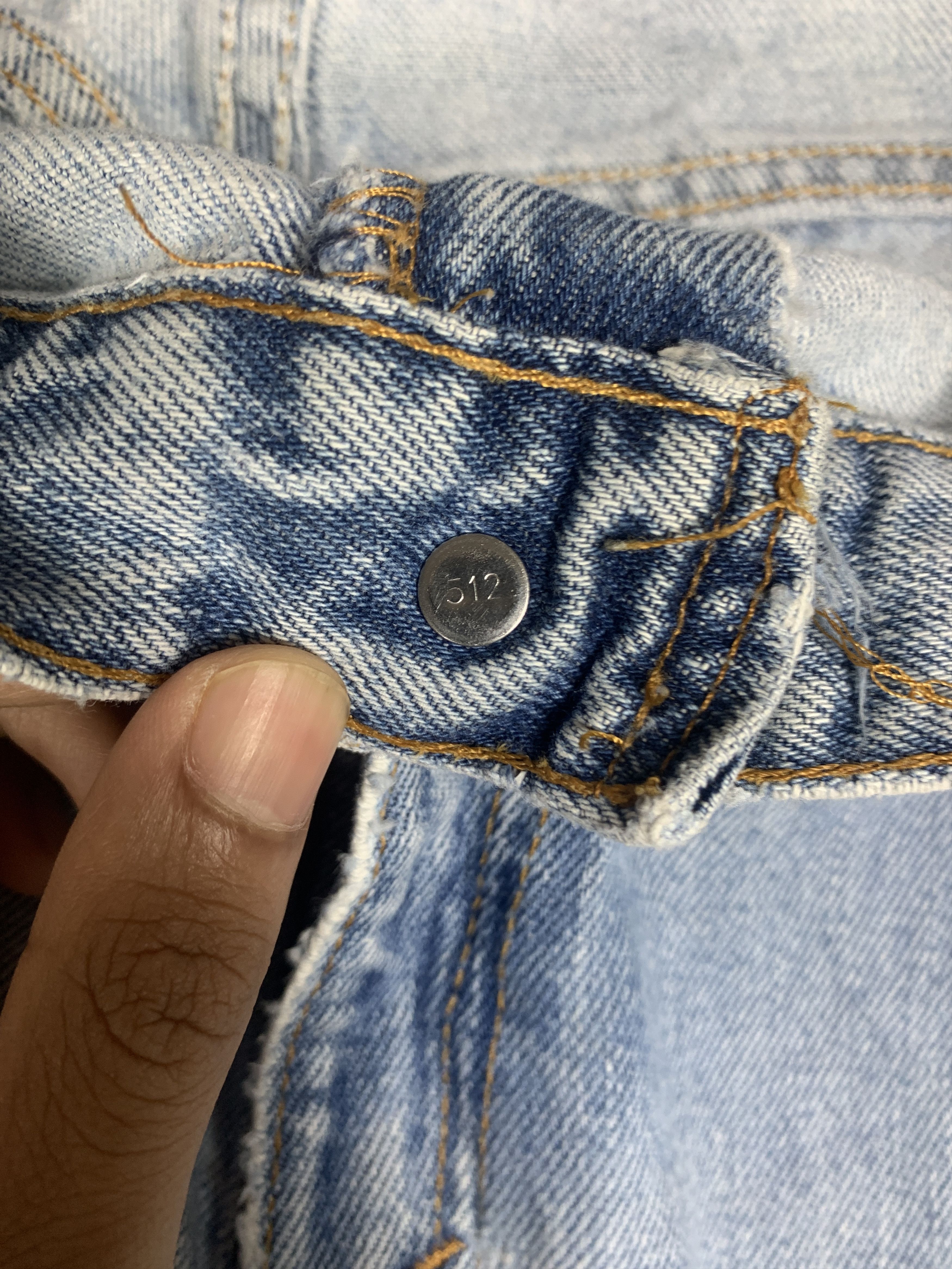Levi's × Vintage Vintage Levis 560 Blue Denim Jeans Size US 34 / EU 50 - 6 Thumbnail