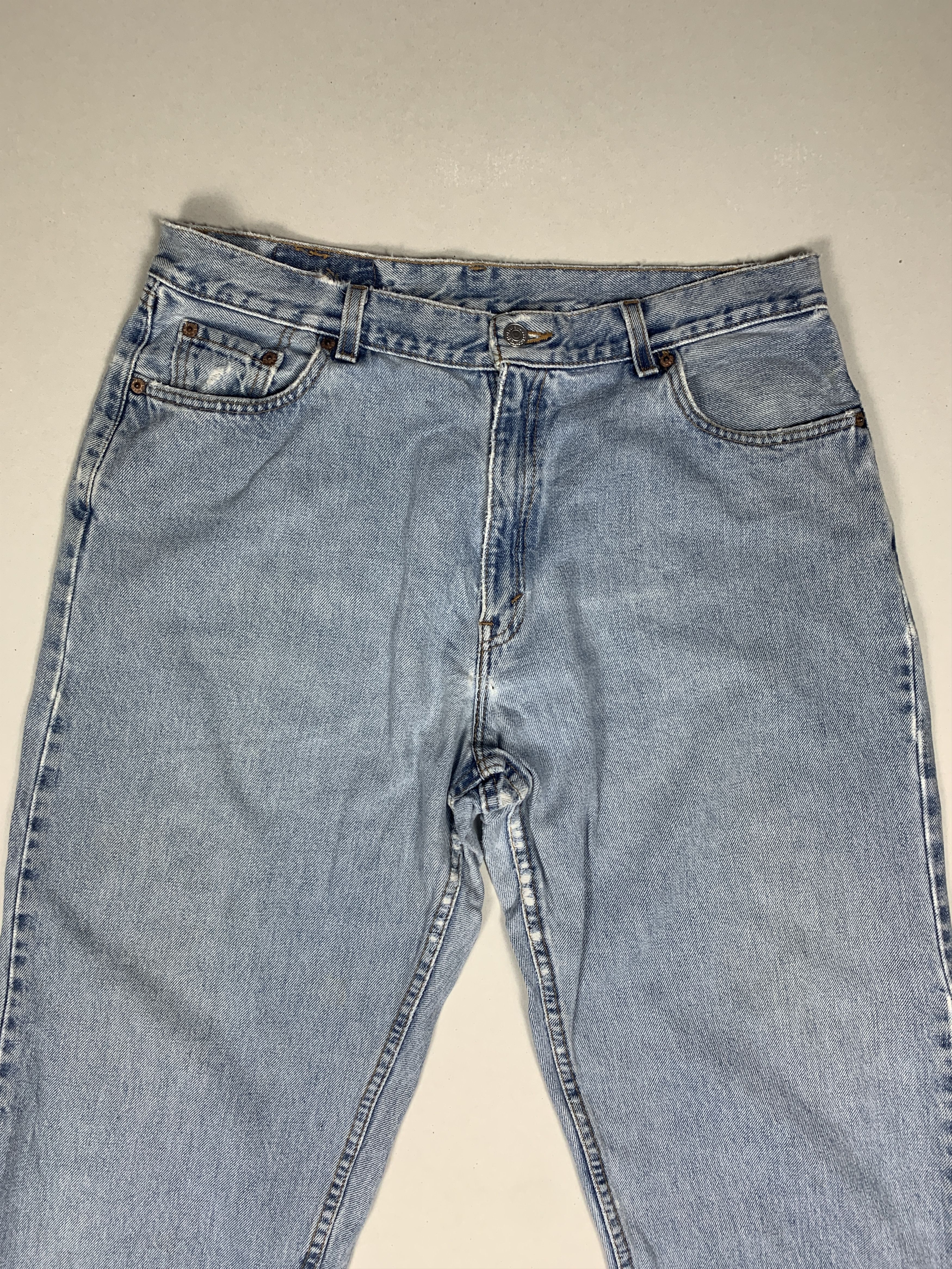 Levi's × Vintage Vintage Levis 560 Blue Denim Jeans Size US 34 / EU 50 - 2 Thumbnail