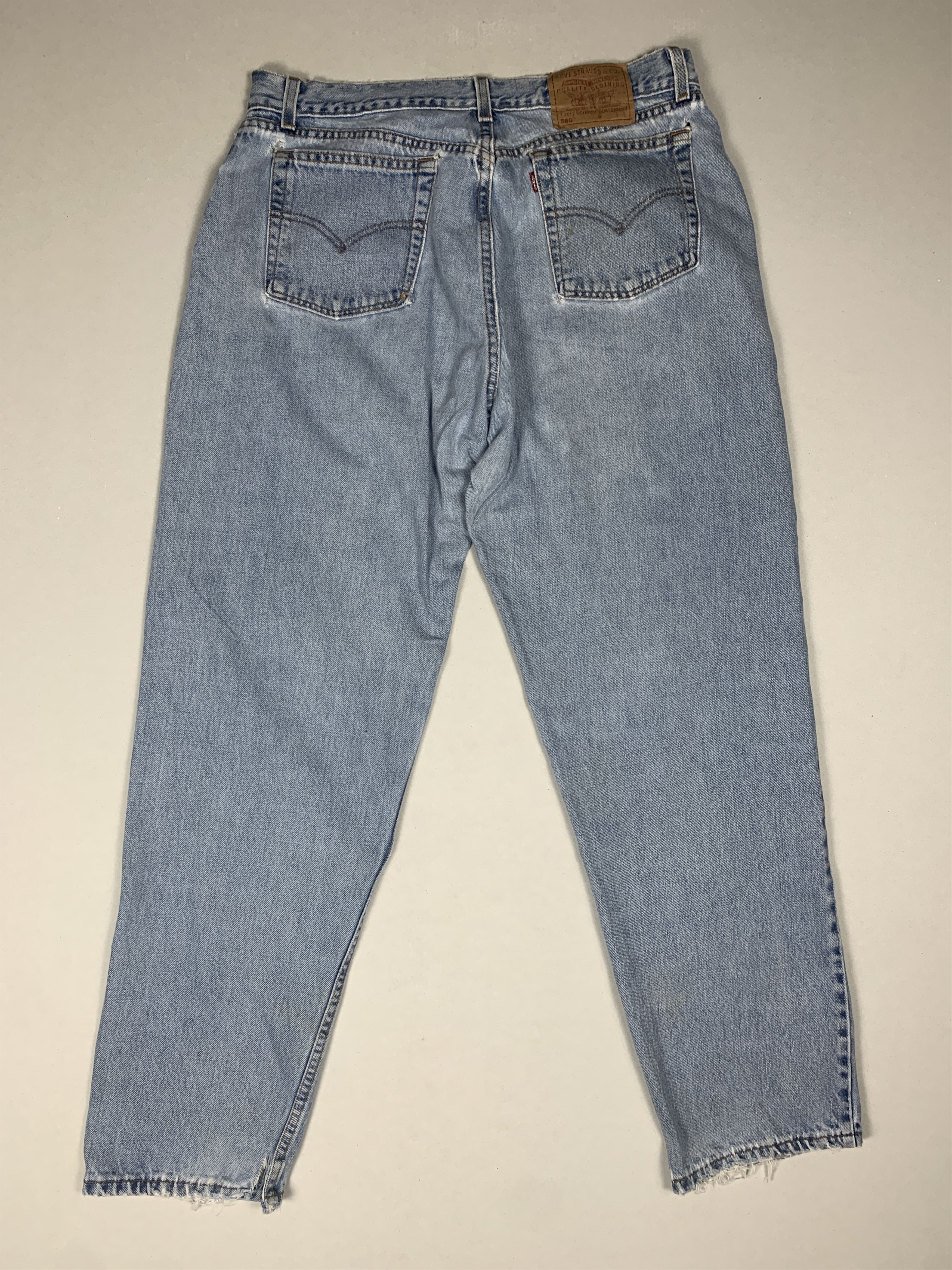 Levi's × Vintage Vintage Levis 560 Blue Denim Jeans Size US 34 / EU 50 - 15 Thumbnail