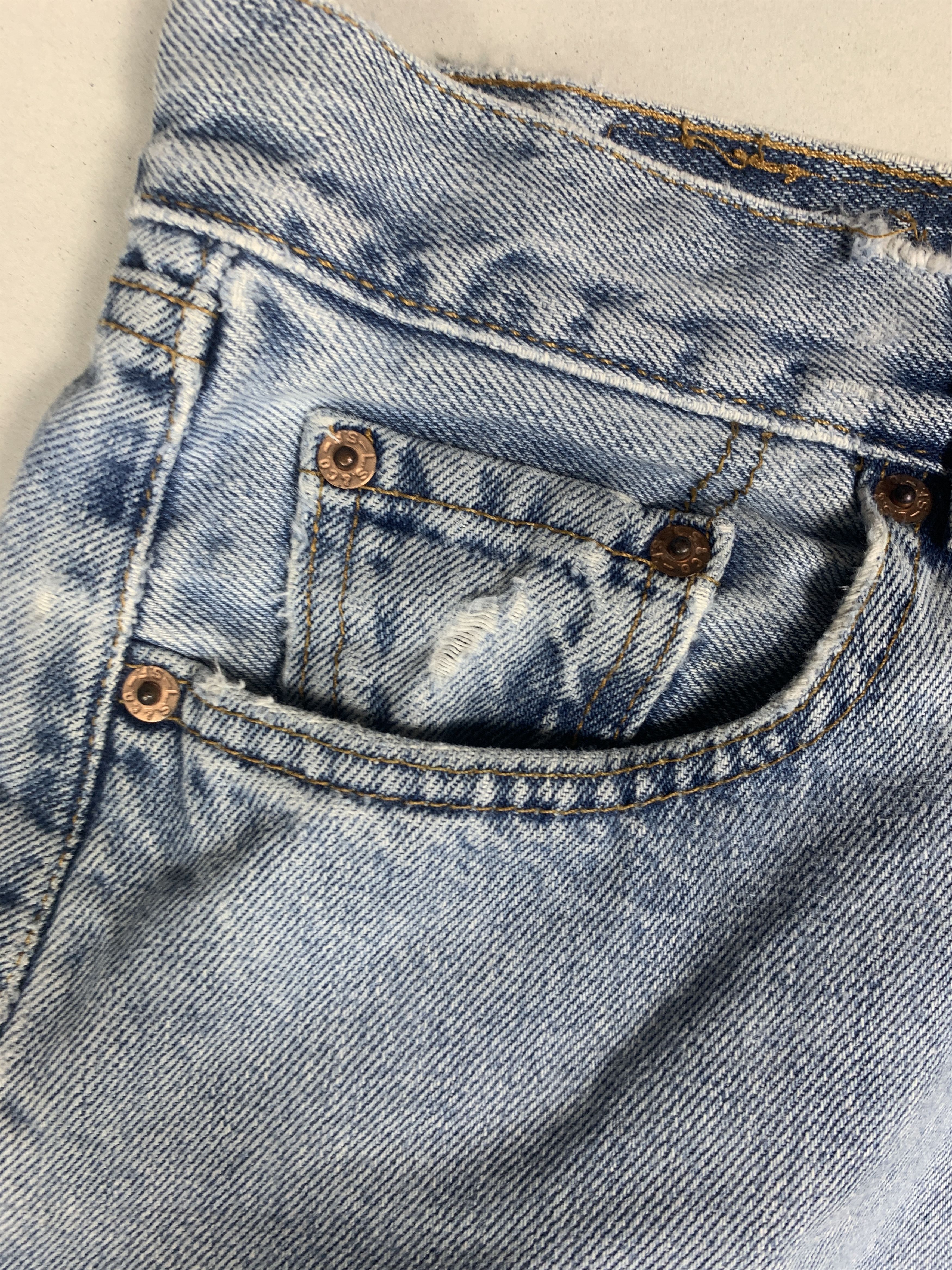 Levi's × Vintage Vintage Levis 560 Blue Denim Jeans Size US 34 / EU 50 - 10 Thumbnail