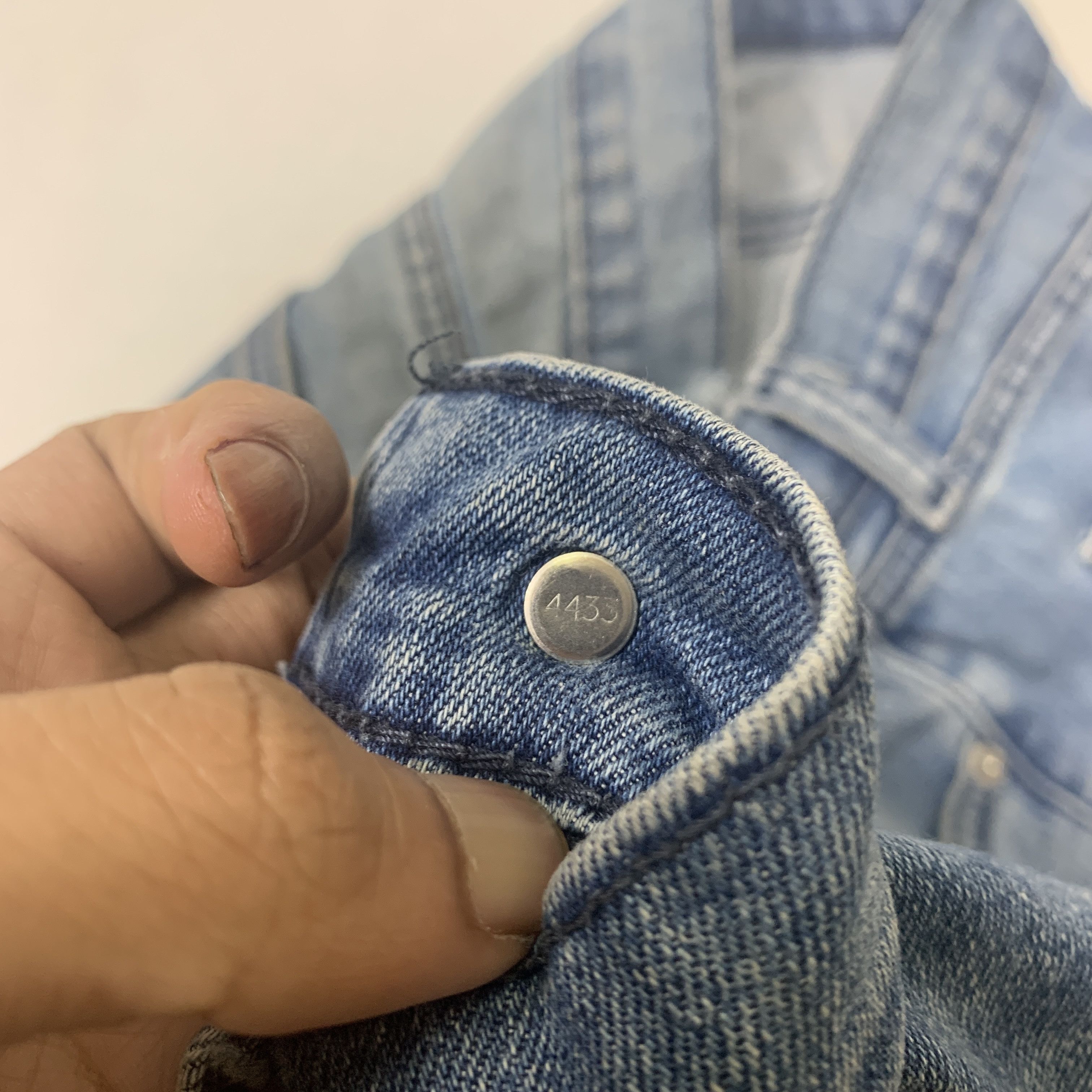 Levi's × Vintage Vintage LEVI'S 514 Faded Mid Wash Straight Cut Jeans Size US 38 / EU 54 - 7 Thumbnail