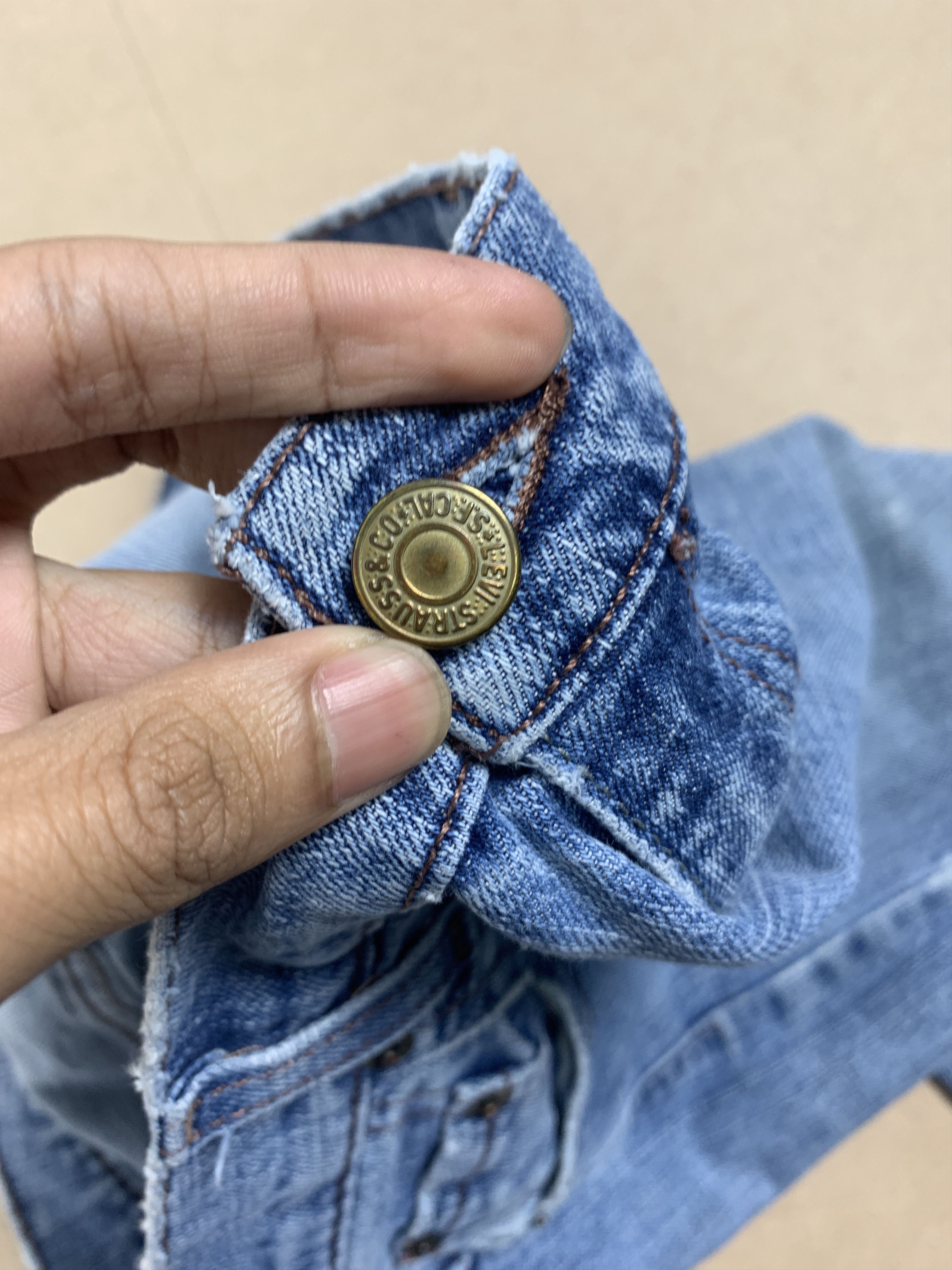 Levi's Vintage Levis 515 Boot Cut Distressed Faded Jeans P0175 Size US 34 / EU 50 - 24 Thumbnail