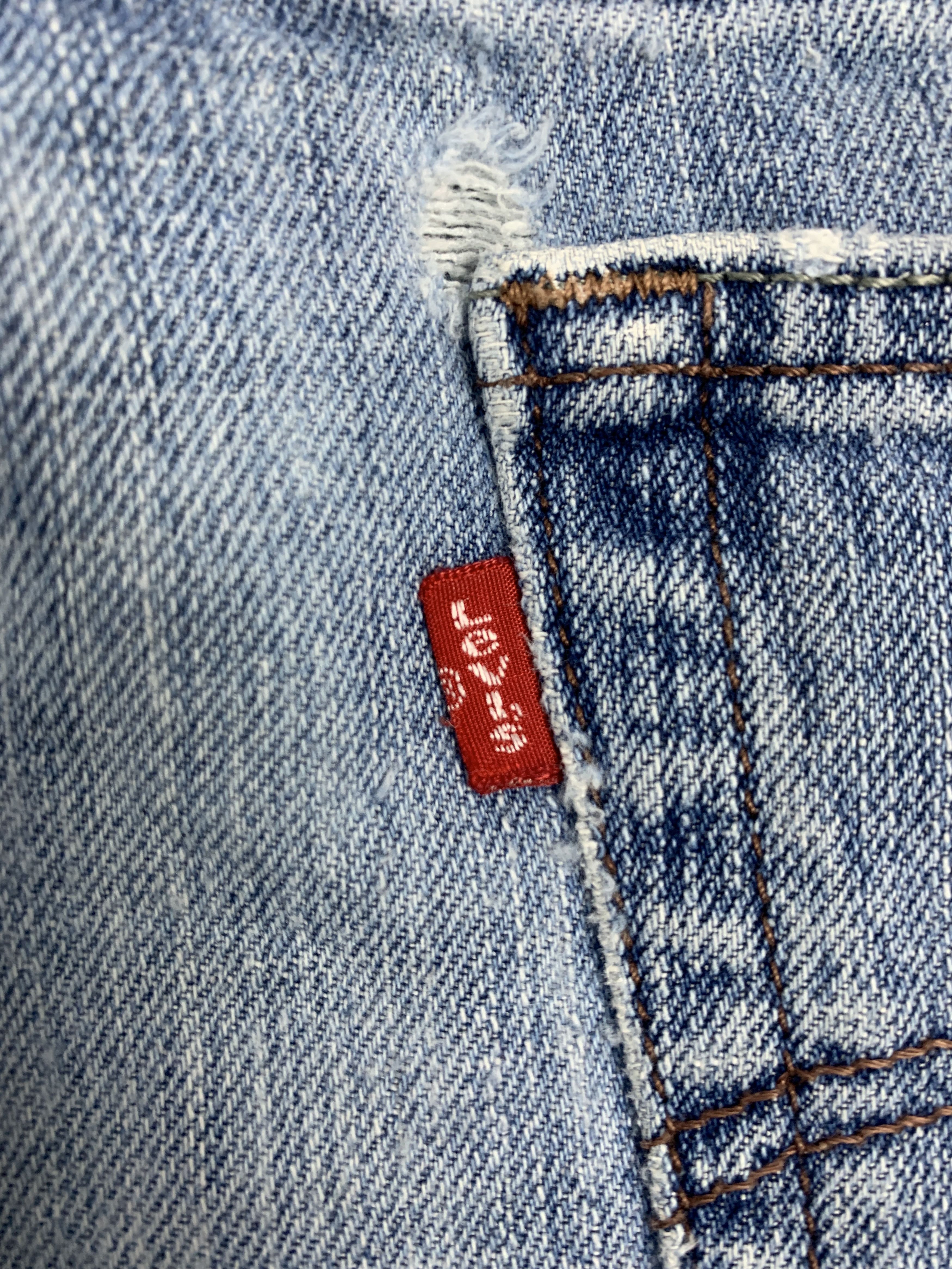 Levi's Vintage Levis 515 Boot Cut Distressed Faded Jeans P0175 Size US 34 / EU 50 - 18 Thumbnail