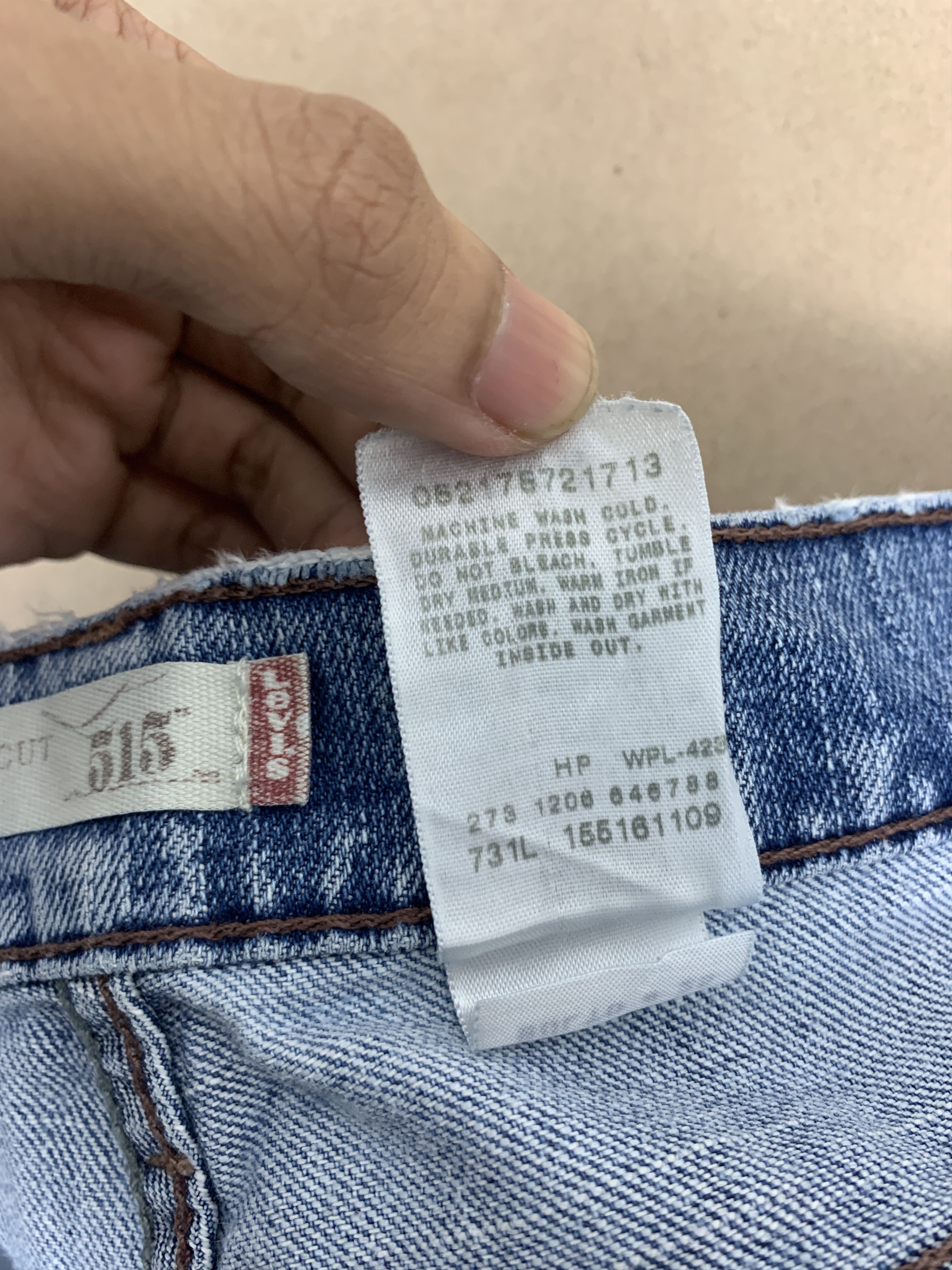 Levi's Vintage Levis 515 Boot Cut Distressed Faded Jeans P0175 Size US 34 / EU 50 - 21 Thumbnail