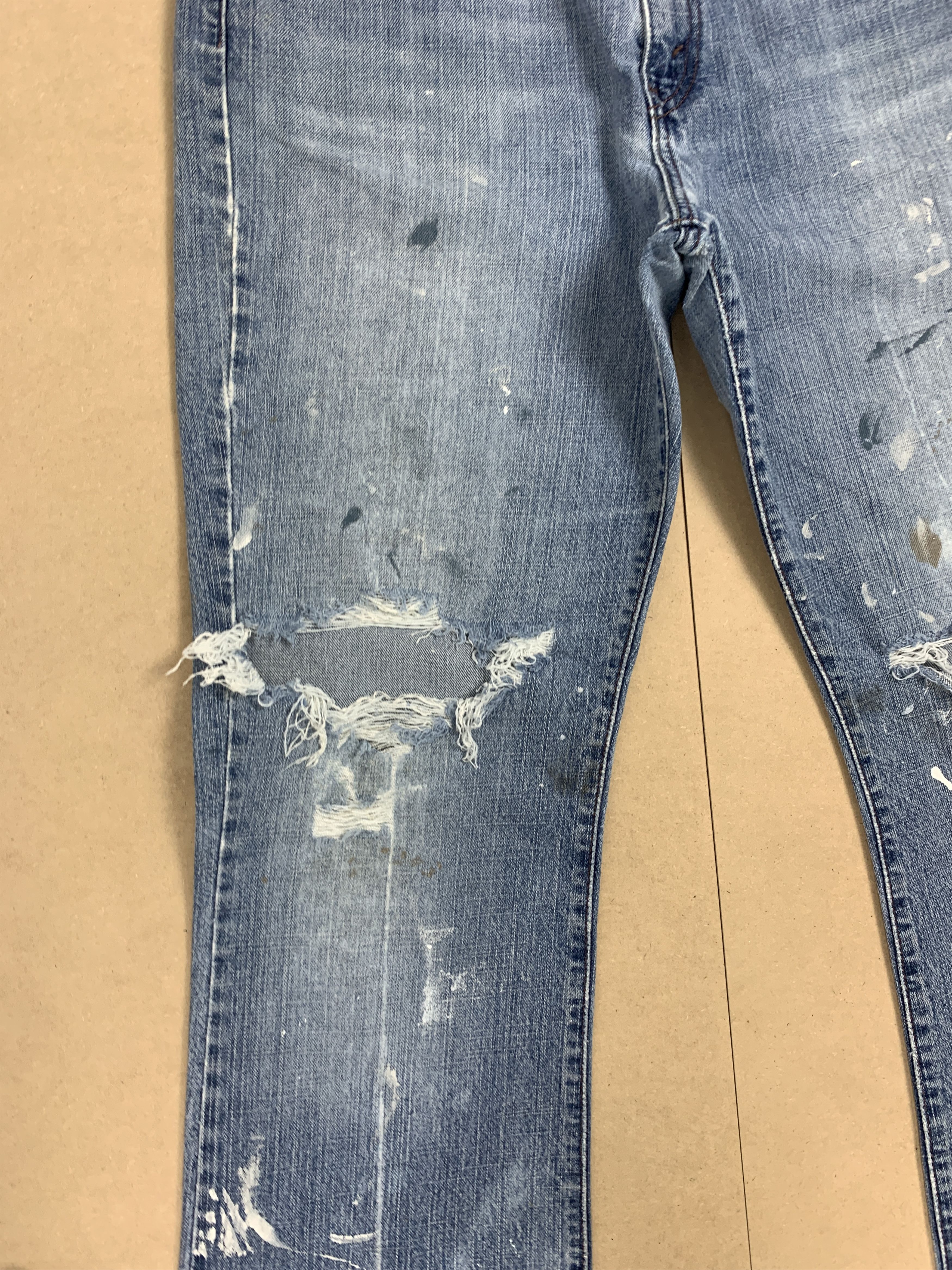 Levi's Vintage Levis 515 Boot Cut Distressed Faded Jeans P0175 Size US 34 / EU 50 - 4 Thumbnail