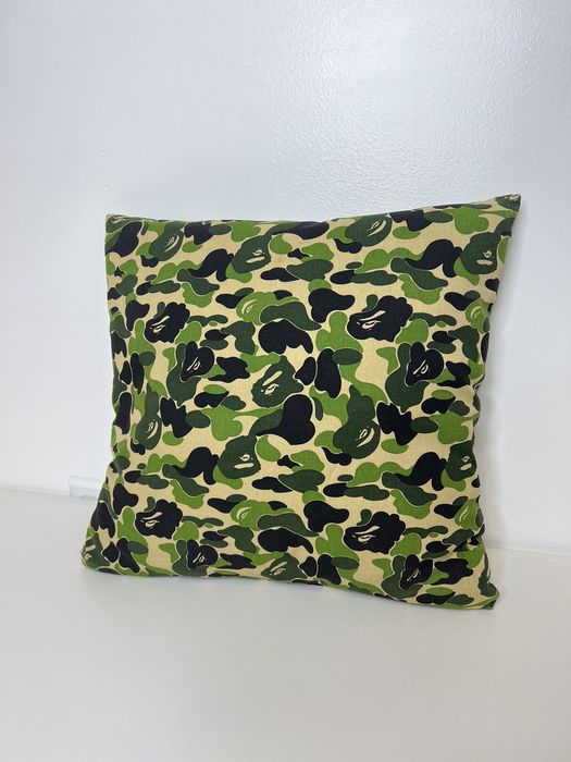 BAPE ABC Camo Green Big Cushion Pillow