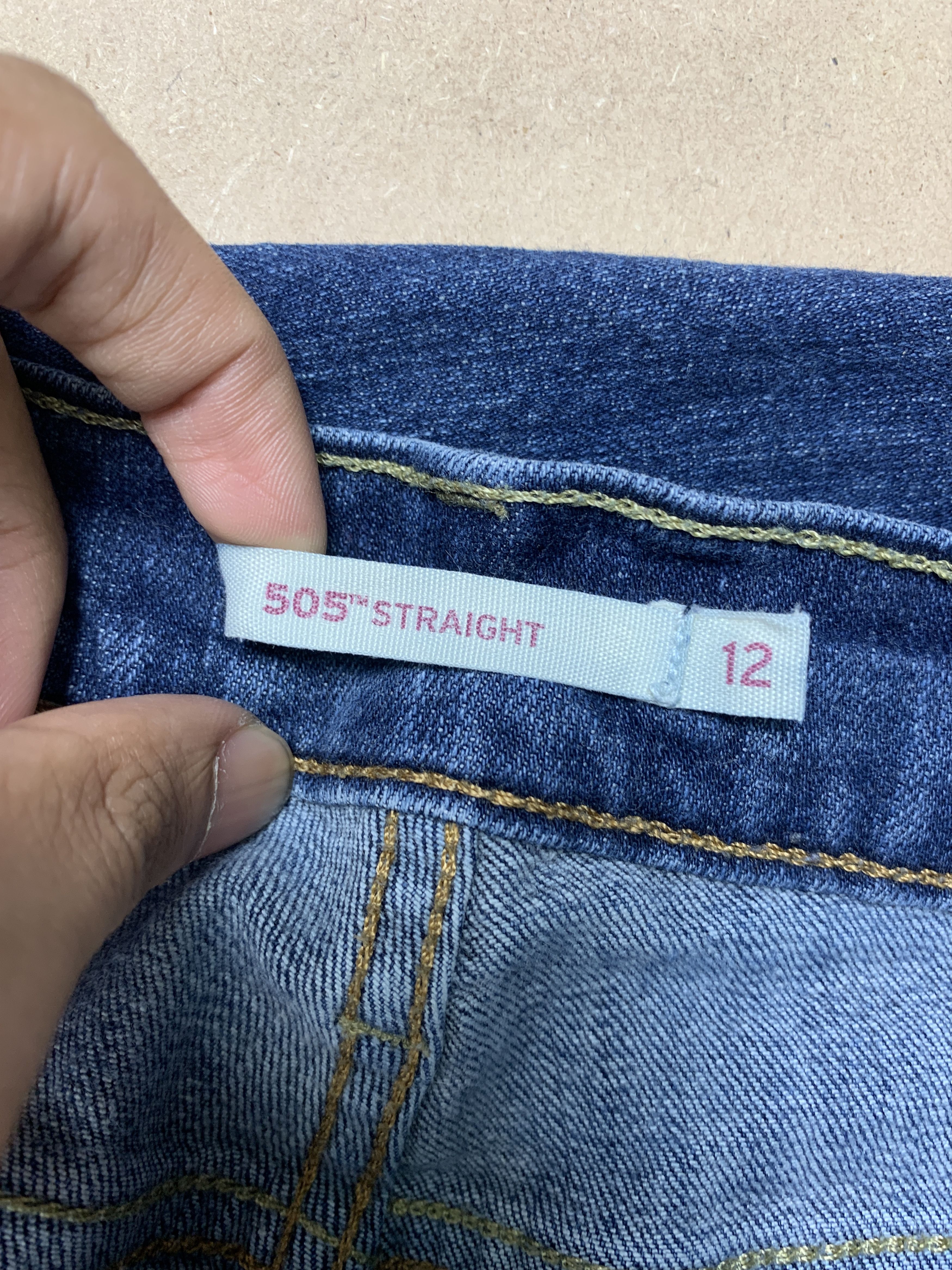 Levi's Vintage Levis 505 Straight Cut Faded Blue Jeans Size US 32 / EU 48 - 11 Thumbnail