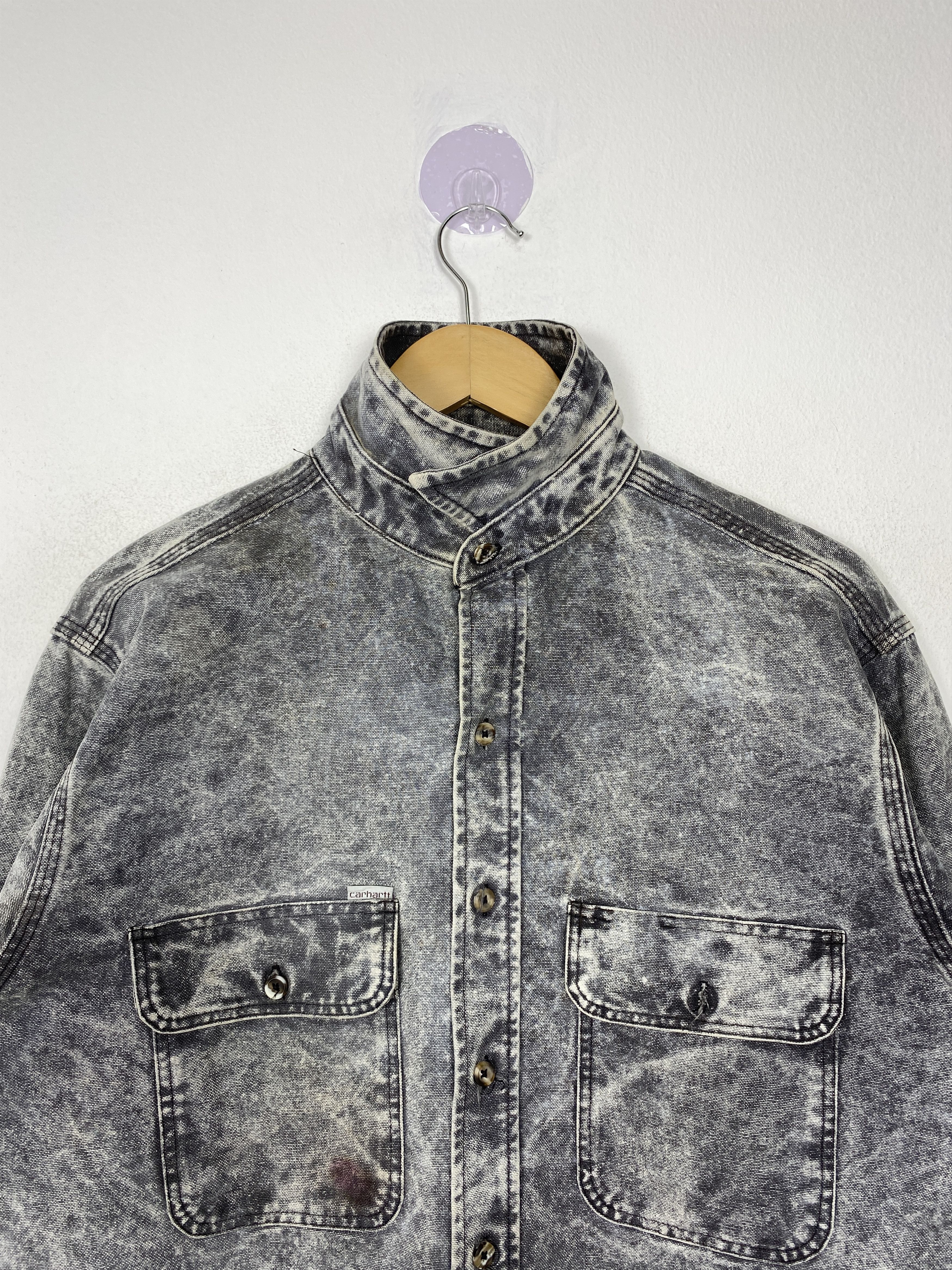 Carhartt Vintage Carhartt Button Up Jacket J1557 Size US M / EU 48-50 / 2 - 2 Thumbnail