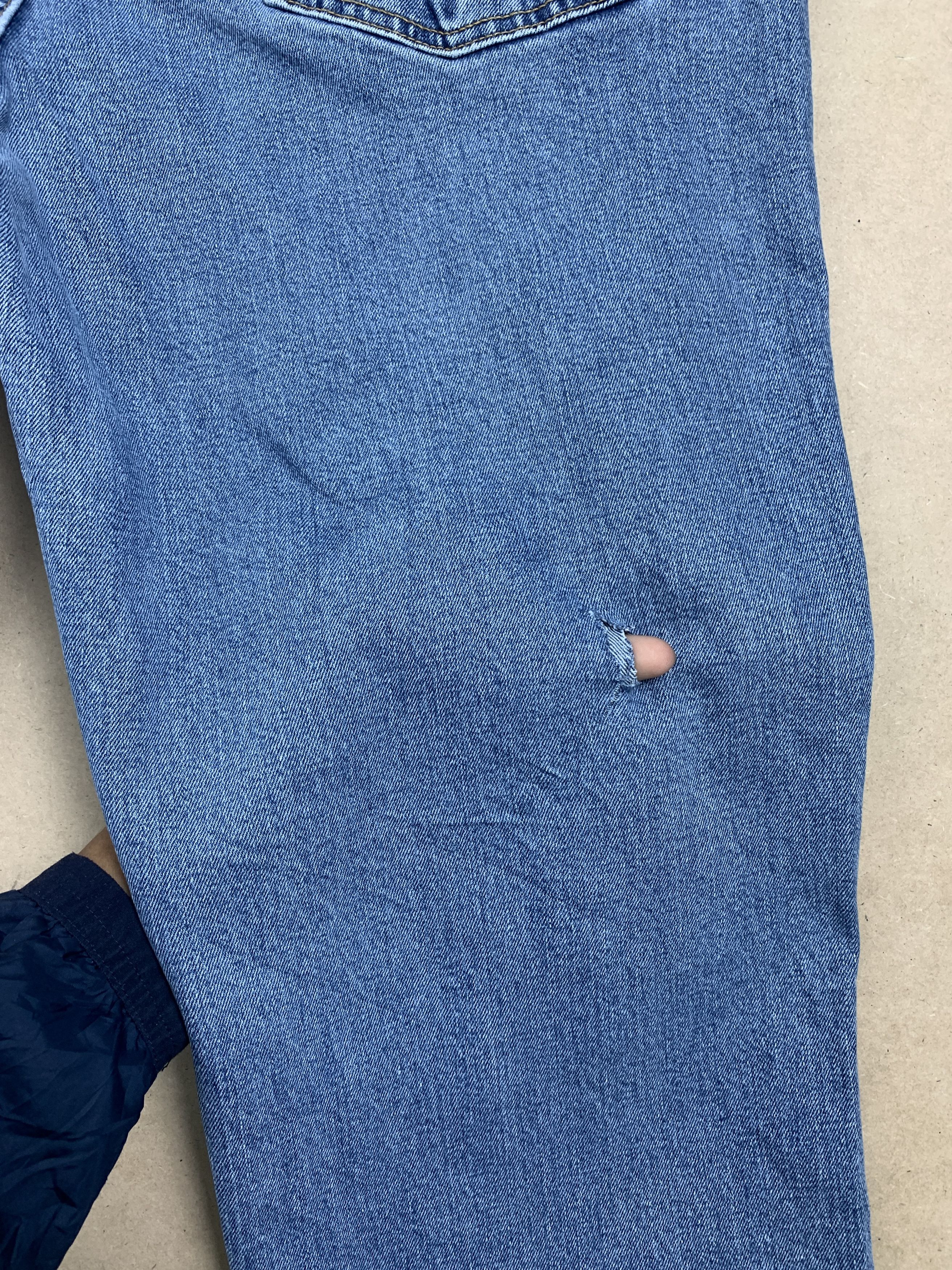 Levi's × Vintage Vintage Levis 541 Distressed Faded Mid Wash Jeans Size US 37 - 11 Thumbnail