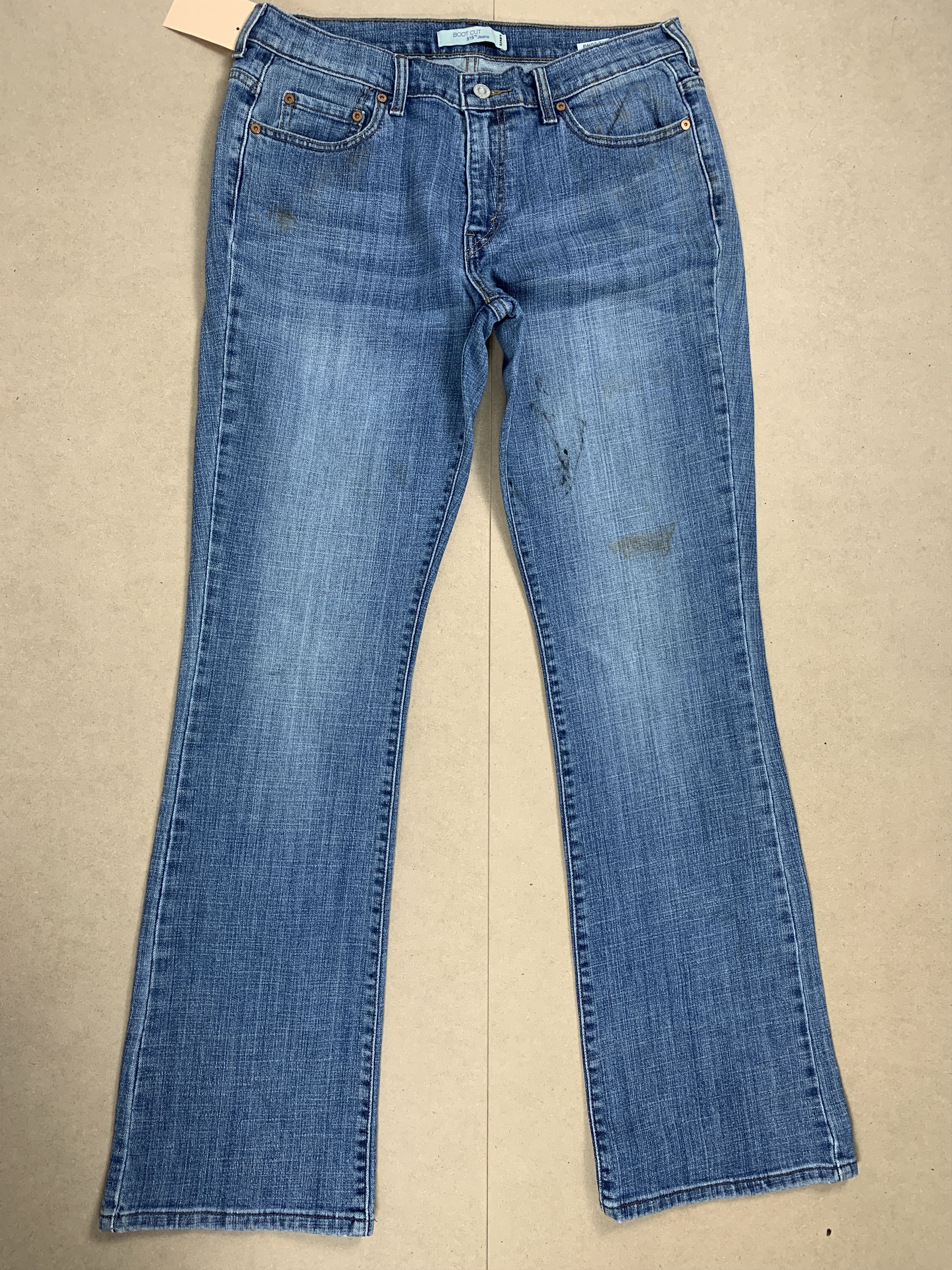 Levi's Vintage Levis 515 Flared Boot Cut Faded Blue Jeans Size 34" / US 12 / IT 48 - 1 Thumbnail