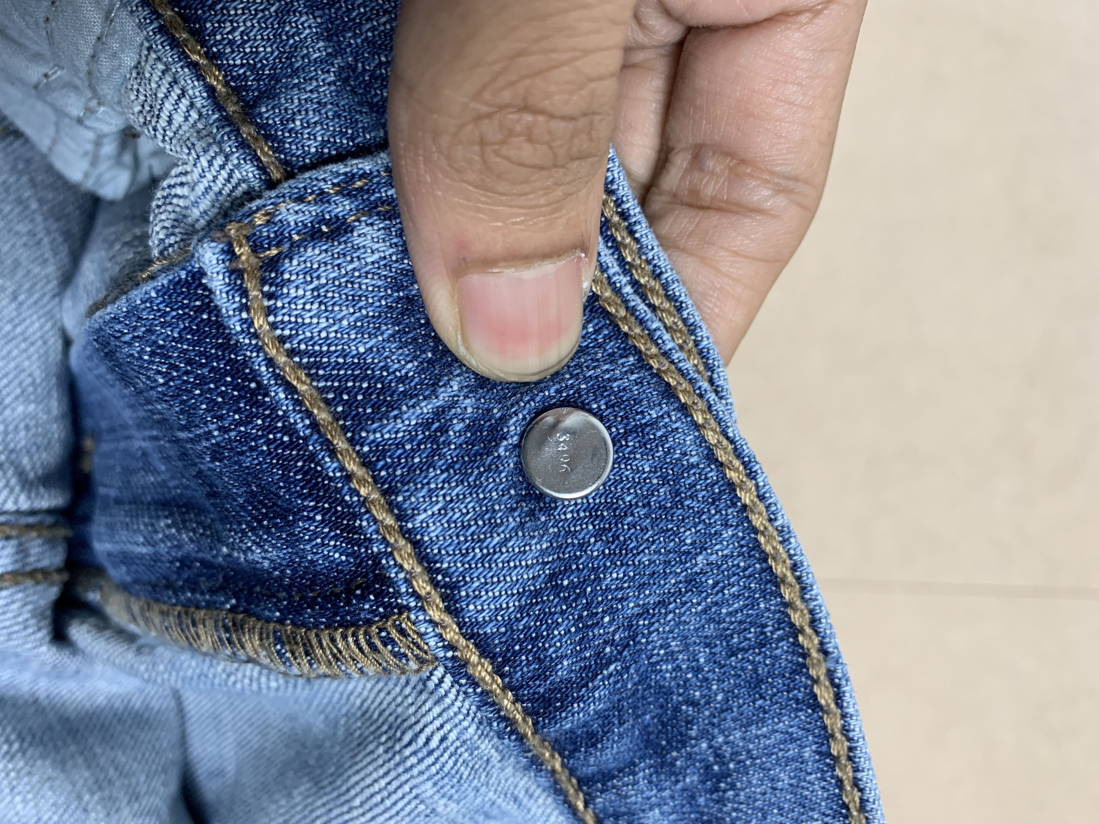 Levi's Vintage Levis 515 Flared Boot Cut Faded Blue Jeans Size 34" / US 12 / IT 48 - 13 Thumbnail