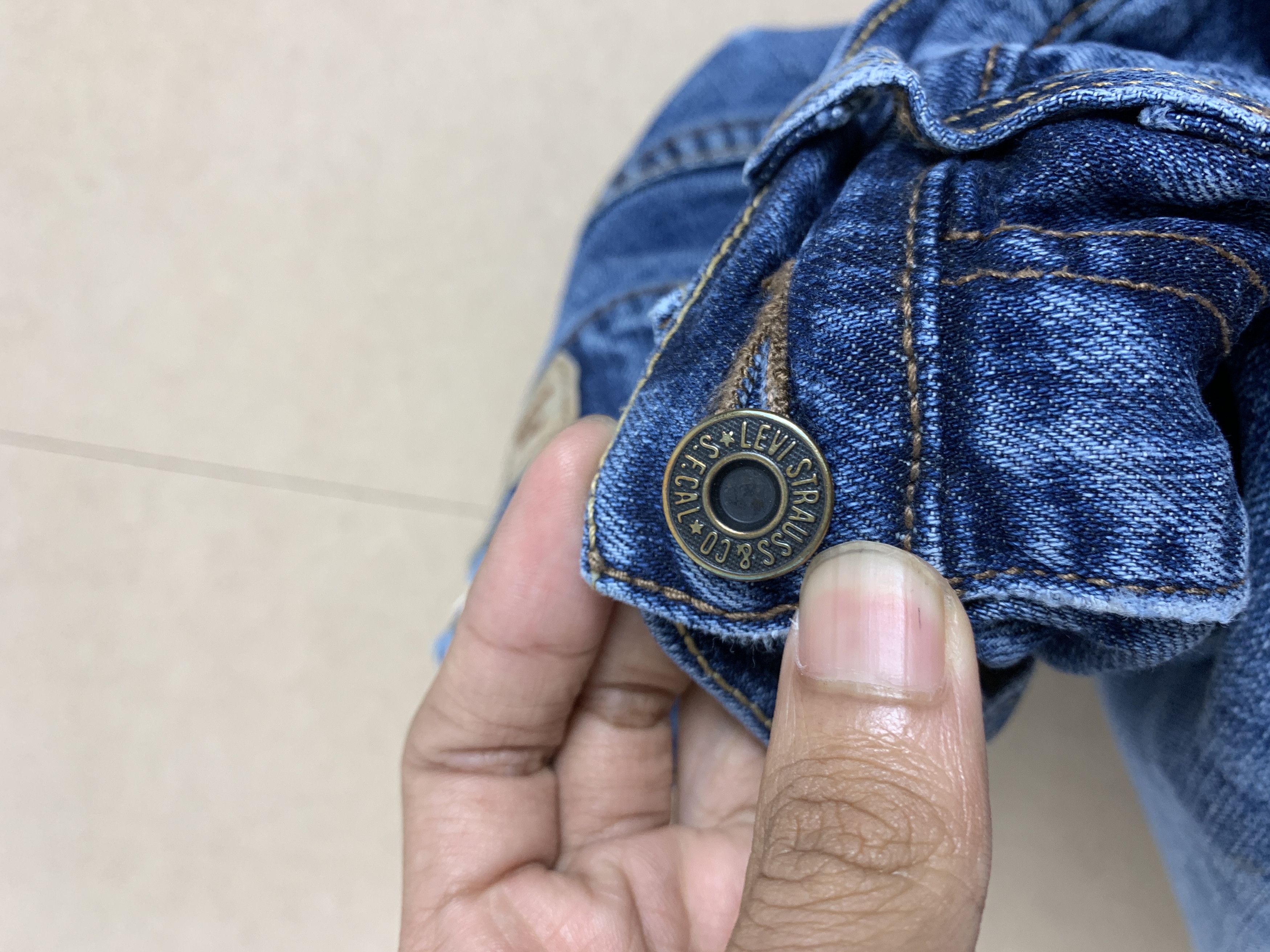 Levi's Vintage Levi's 529 Curvy Boot Cut Medium Wash Jeans Size 24" / US 00 / IT 34 - 13 Thumbnail