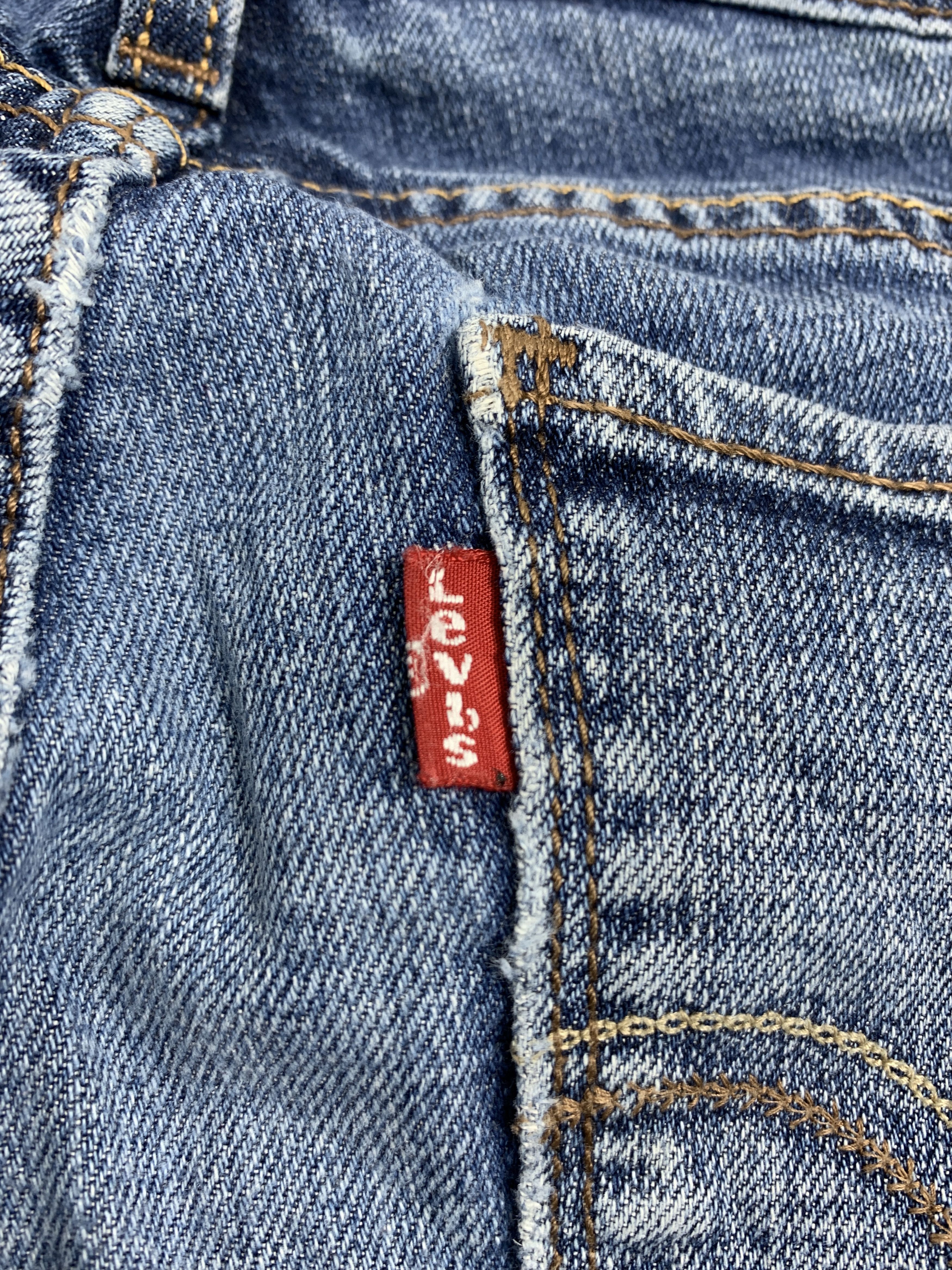 Levi's Vintage Levi's 529 Curvy Boot Cut Medium Wash Jeans Size 24" / US 00 / IT 34 - 10 Thumbnail