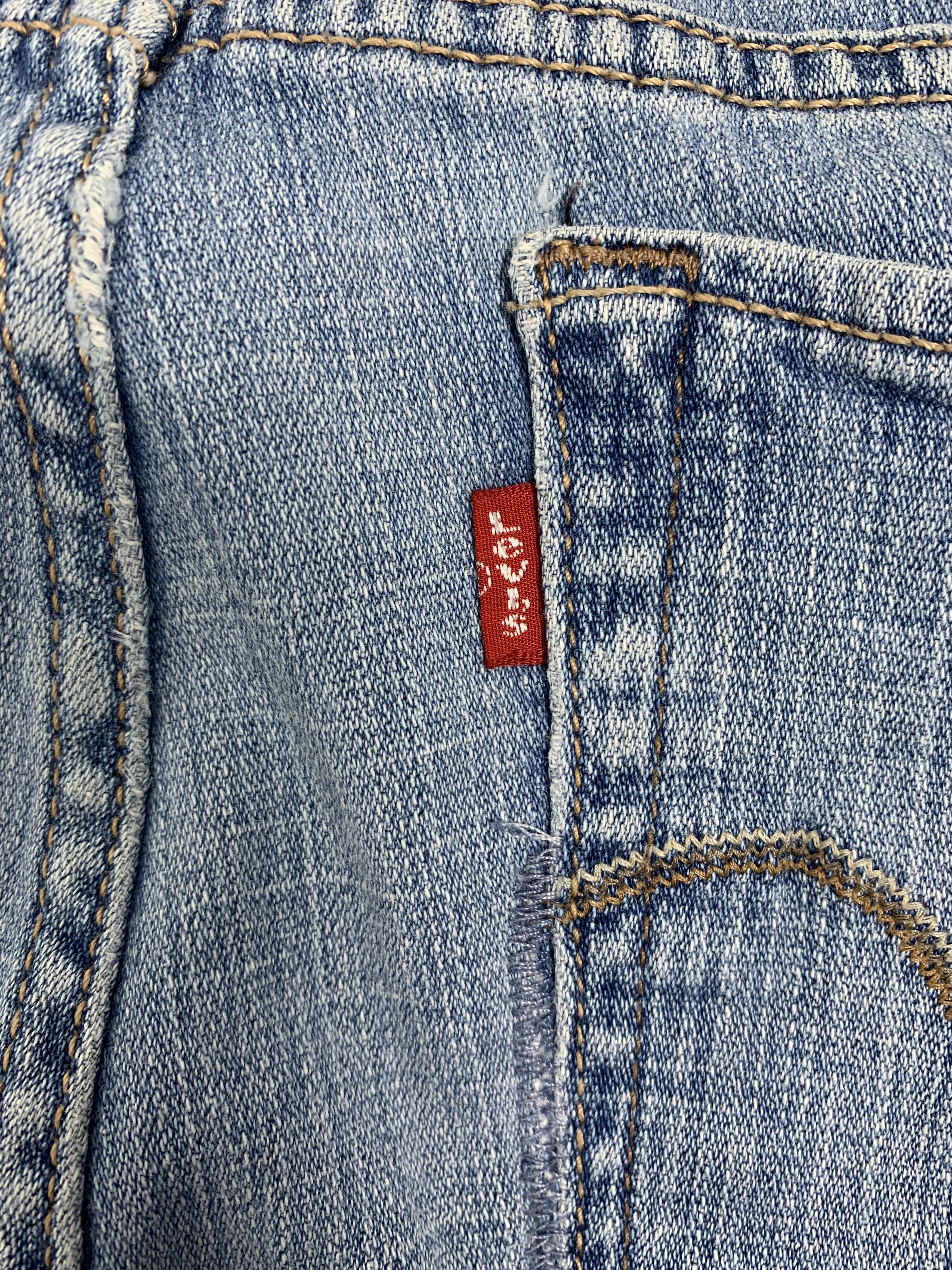 Levi's Vintage Levis 526 Boot Cut Faded Mid Blue Jeans Size US 32 / EU 48 - 10 Thumbnail