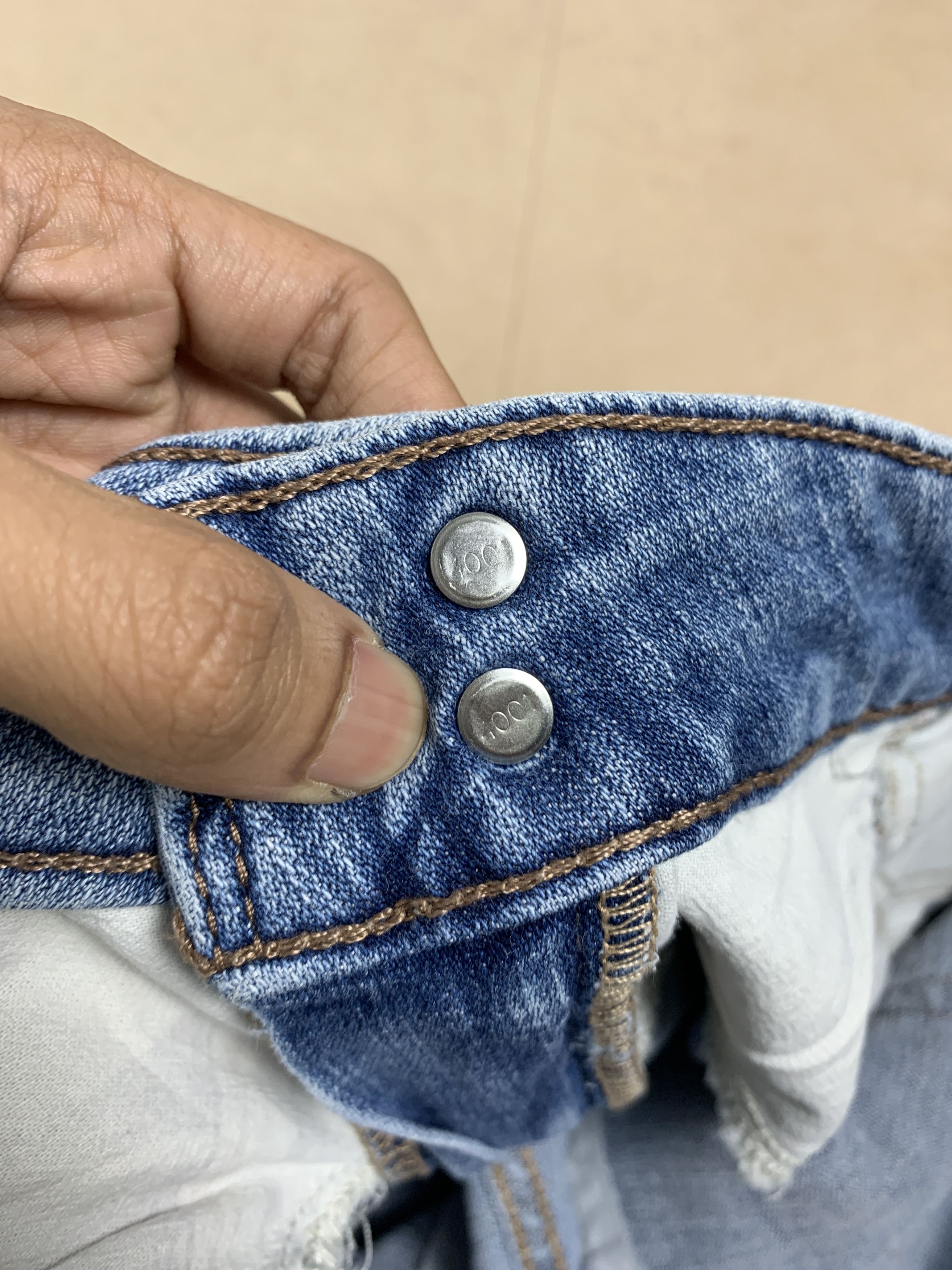 Levi's Vintage Levis 526 Boot Cut Faded Mid Blue Jeans Size US 32 / EU 48 - 15 Thumbnail