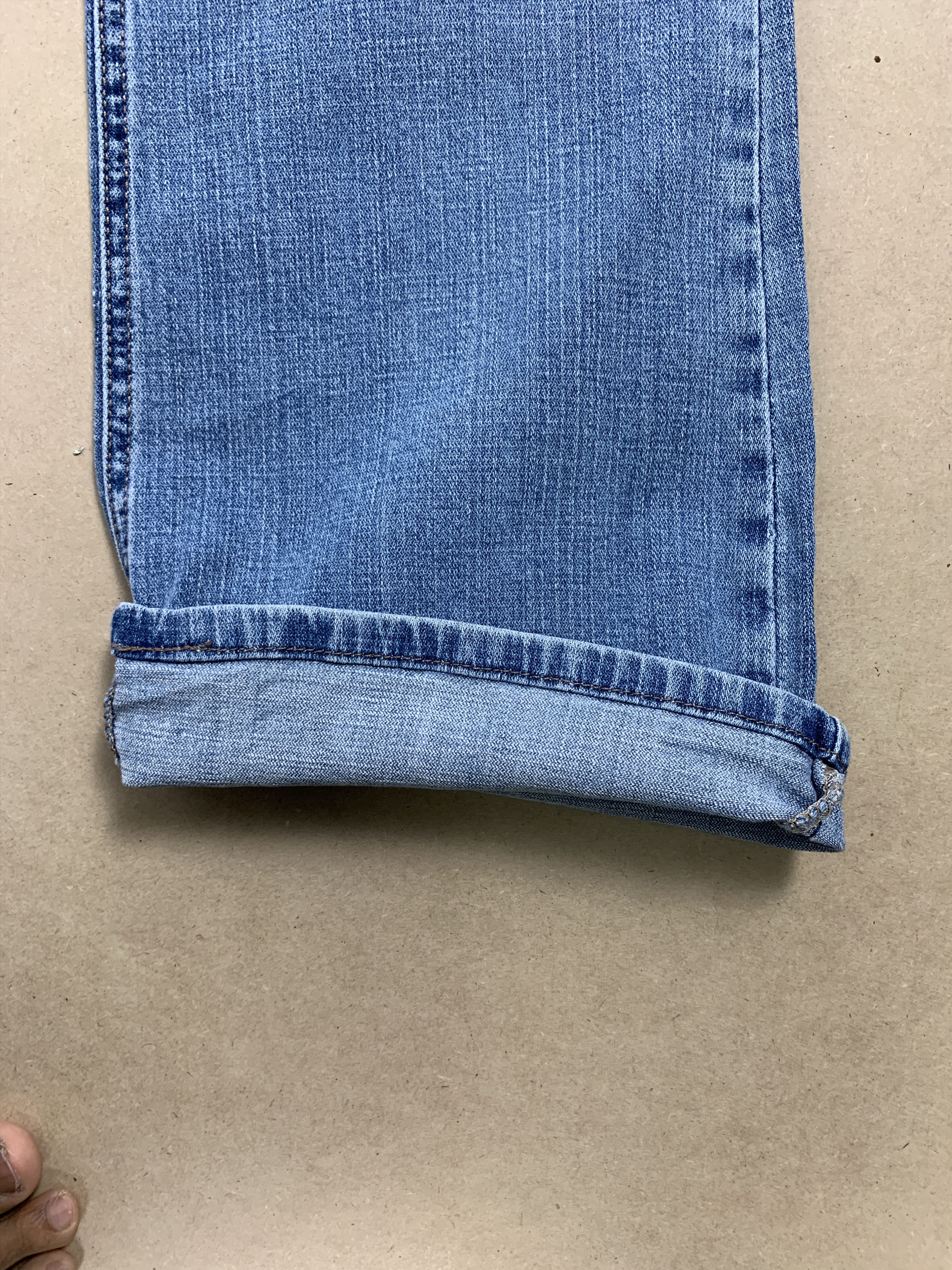 Levi's Vintage Levis 526 Boot Cut Faded Mid Blue Jeans Size US 32 / EU 48 - 6 Thumbnail