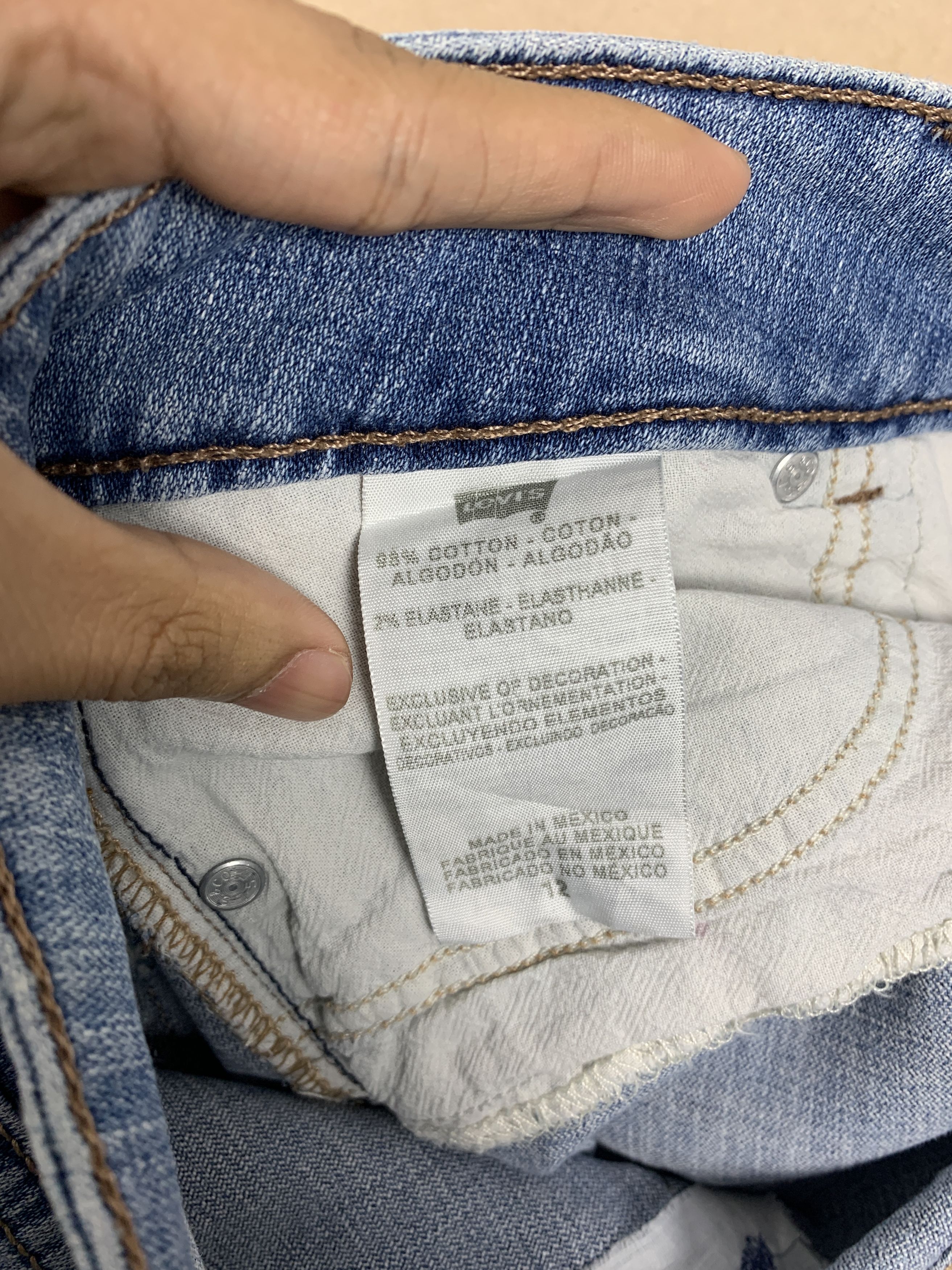 Levi's Vintage Levis 526 Boot Cut Faded Mid Blue Jeans Size US 32 / EU 48 - 12 Thumbnail