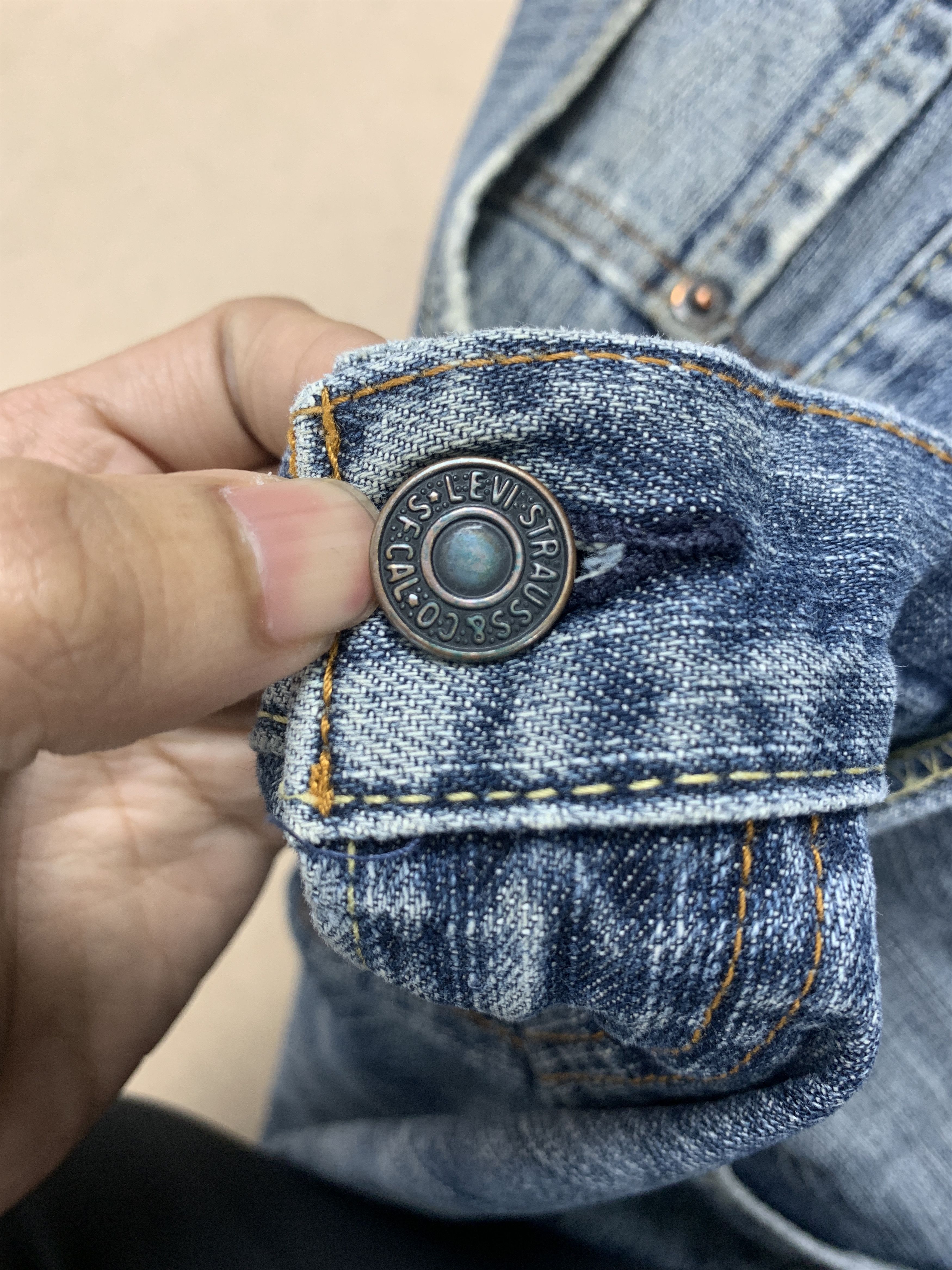 Levi's Vintage LEVI'S 505 Distressed Faded Mid Wash Jeans Size US 38 / EU 54 - 17 Thumbnail