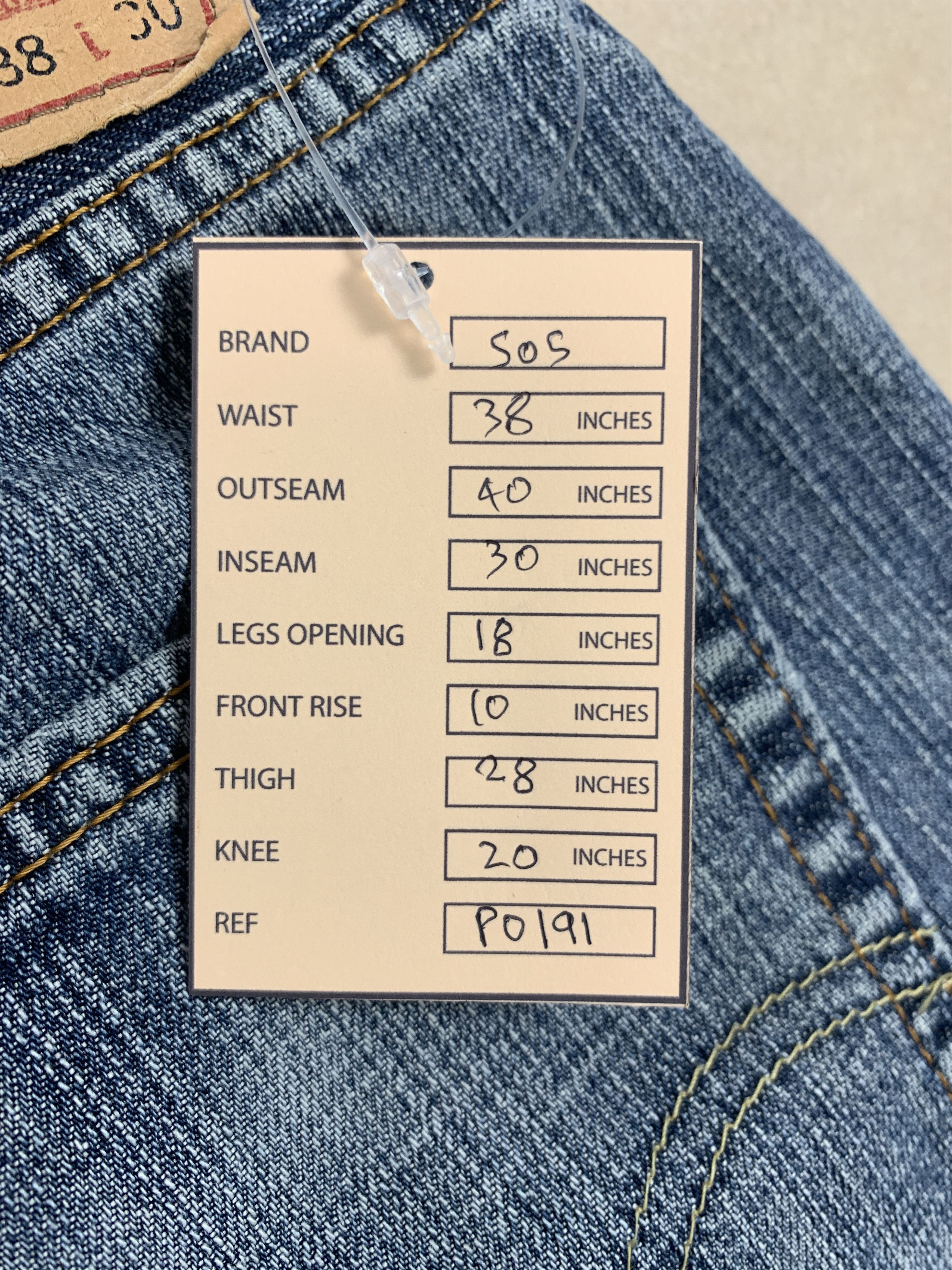 Levi's Vintage LEVI'S 505 Distressed Faded Mid Wash Jeans Size US 38 / EU 54 - 19 Thumbnail