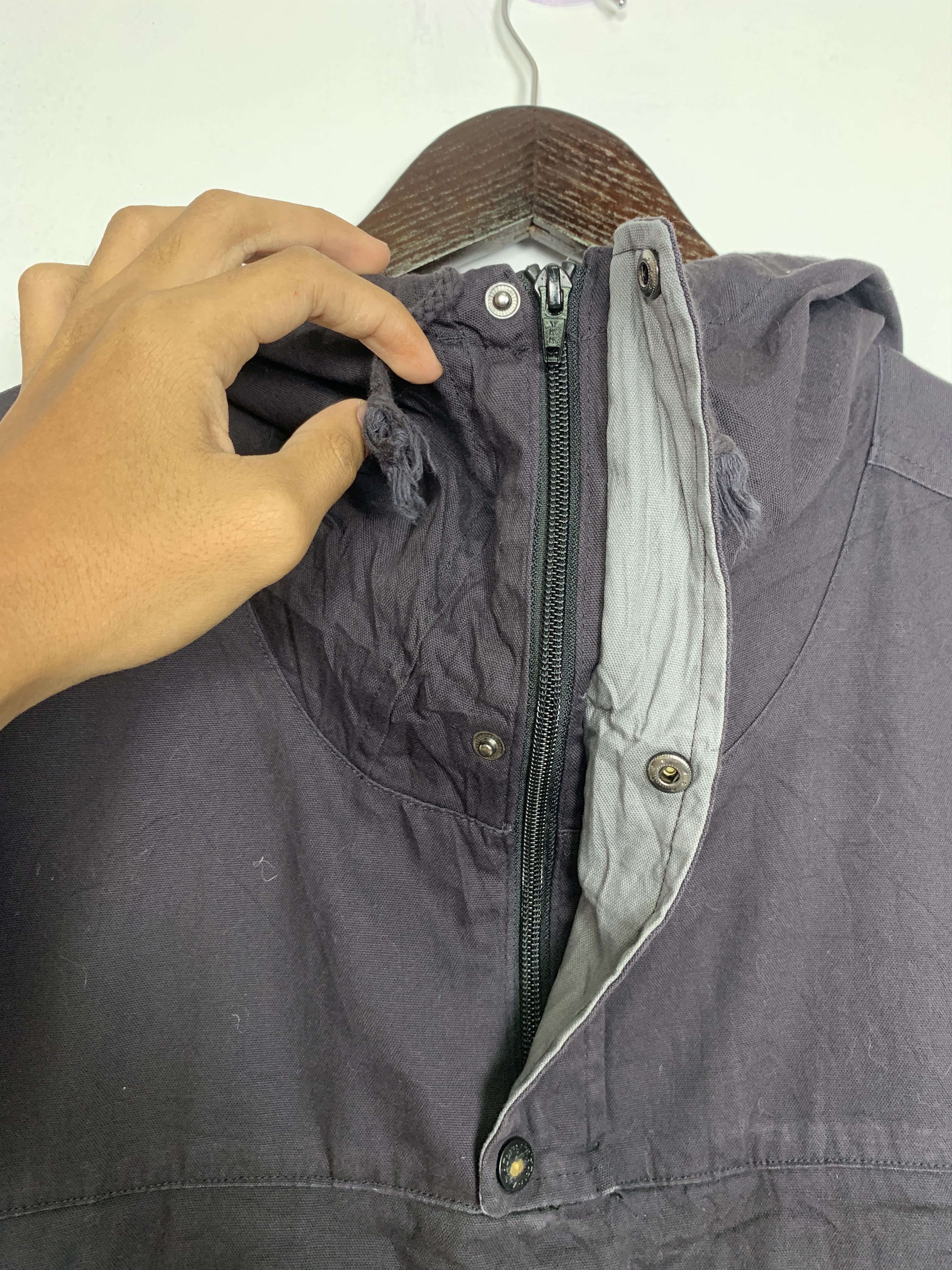Japanese Brand Vintage JAPANESE BRAND Half Button Anorak Jacket J0758 Size US M / EU 48-50 / 2 - 7 Thumbnail