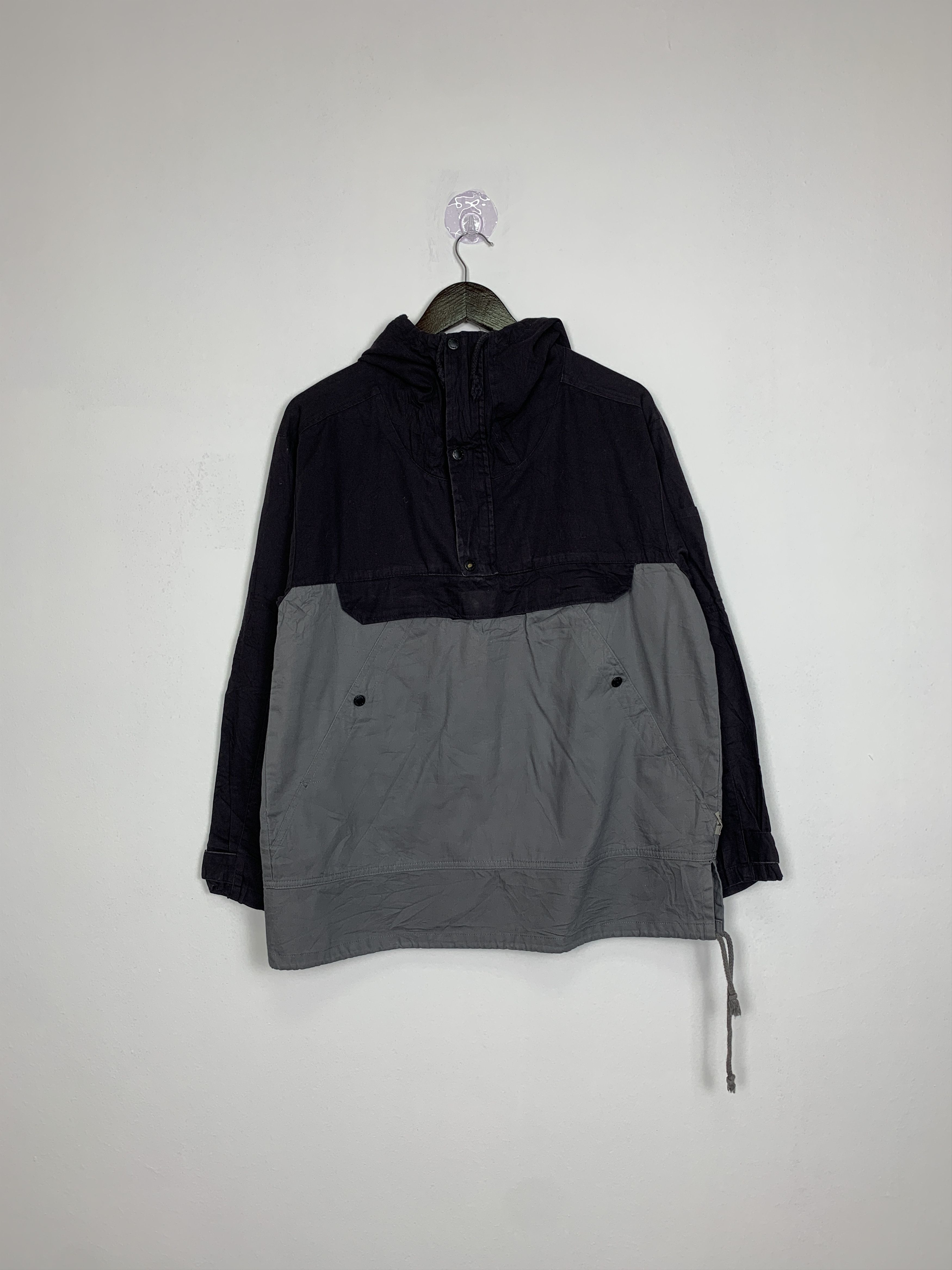 Japanese Brand Vintage JAPANESE BRAND Half Button Anorak Jacket J0758 Size US M / EU 48-50 / 2 - 1 Thumbnail